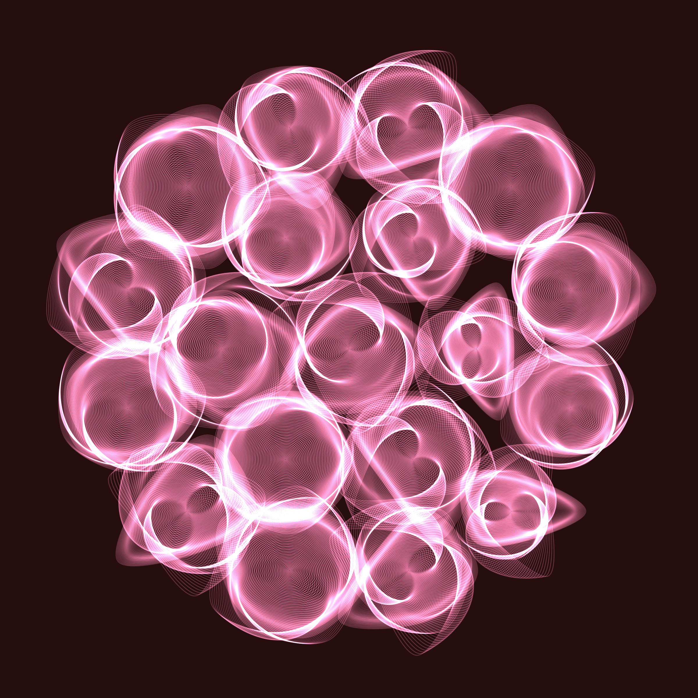 Art Blocks - Art Blocks v2 - Flowers #1497 - NFT # 116001497