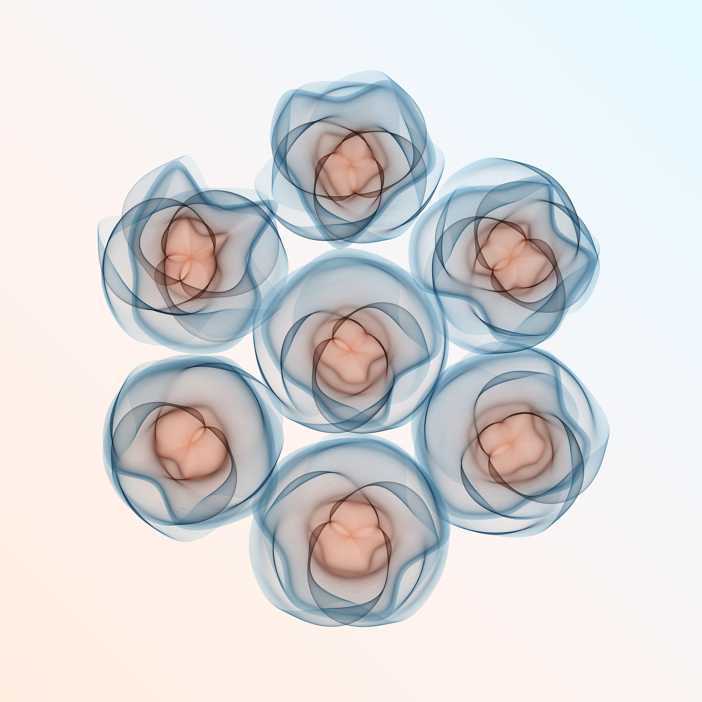 Art Blocks - Art Blocks v2 - Flowers #1502 - NFT # 116001502