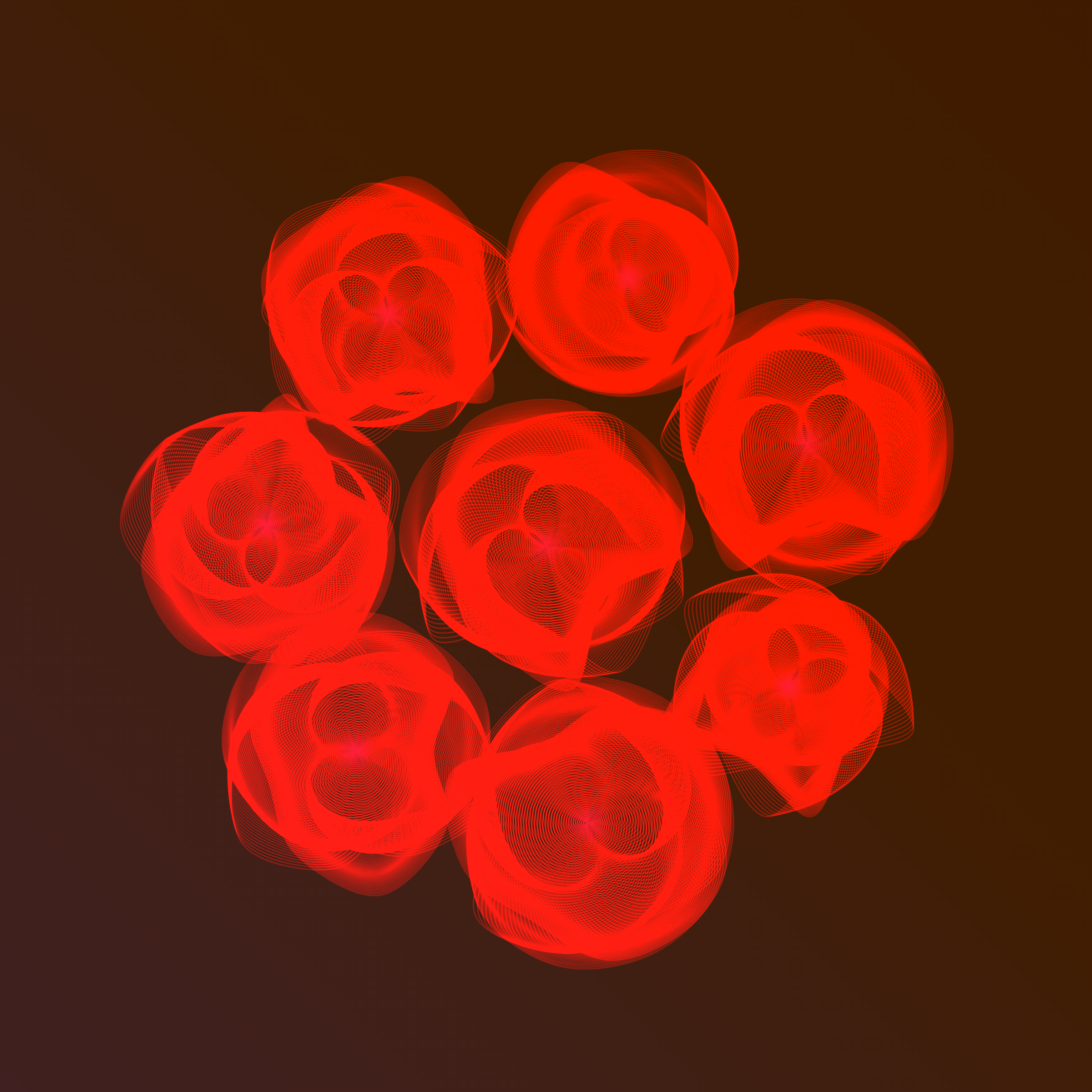 Art Blocks - Art Blocks v2 - Flowers #1504 - NFT # 116001504