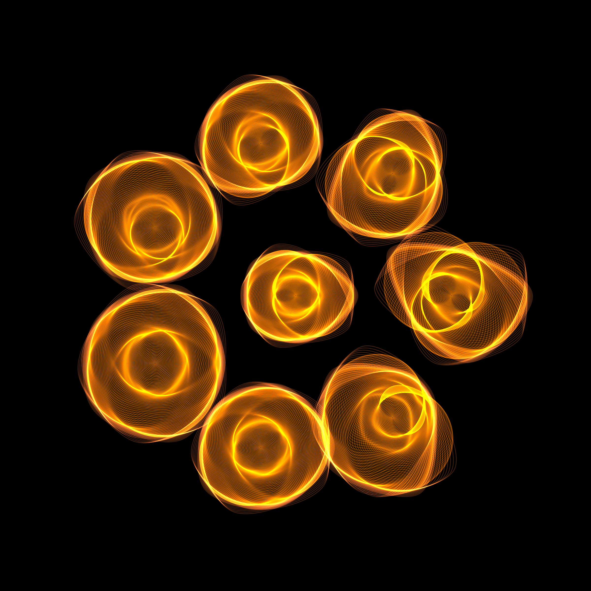 Art Blocks - Art Blocks v2 - Flowers #1506 - NFT # 116001506