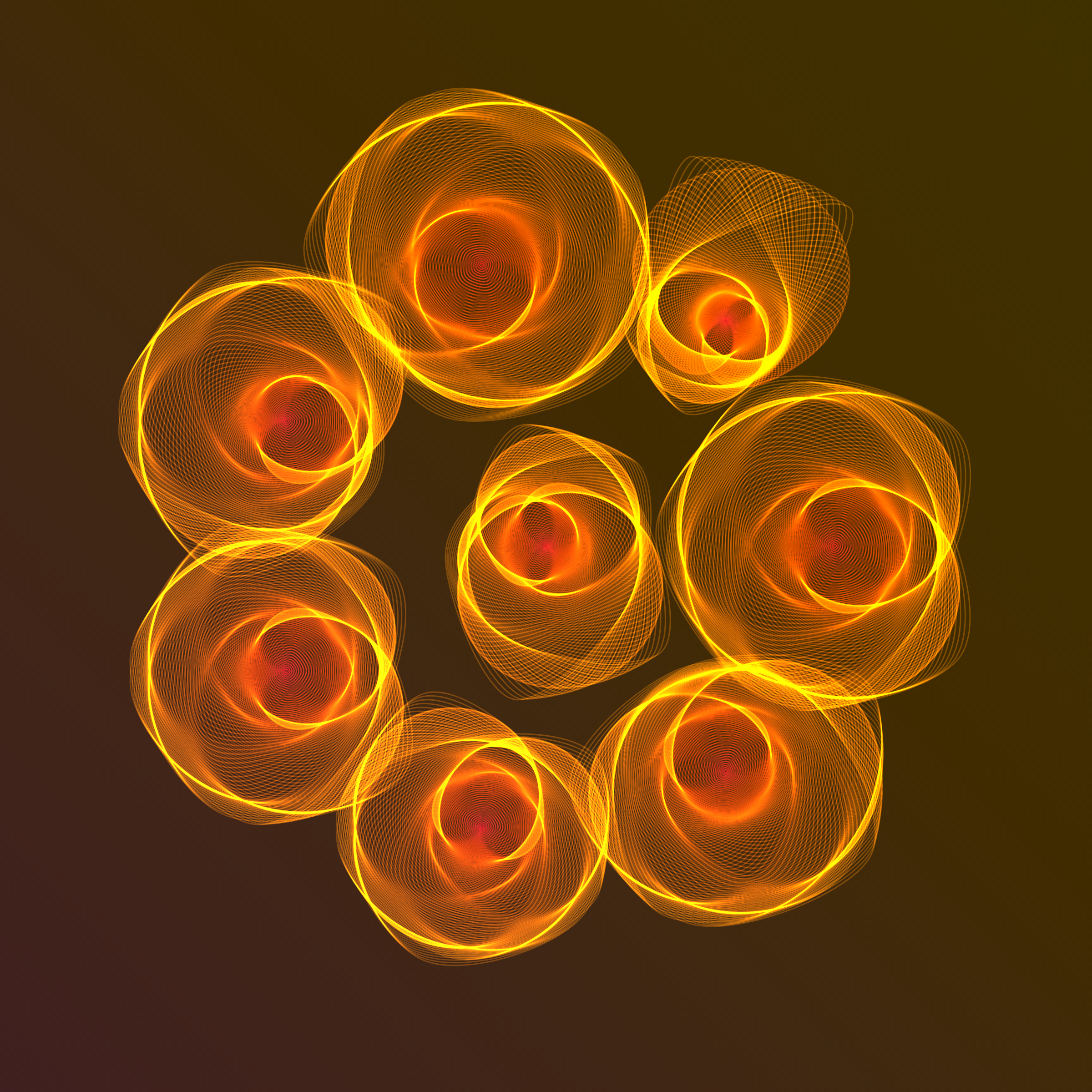 Art Blocks - Art Blocks v2 - Flowers #1513 - NFT # 116001513