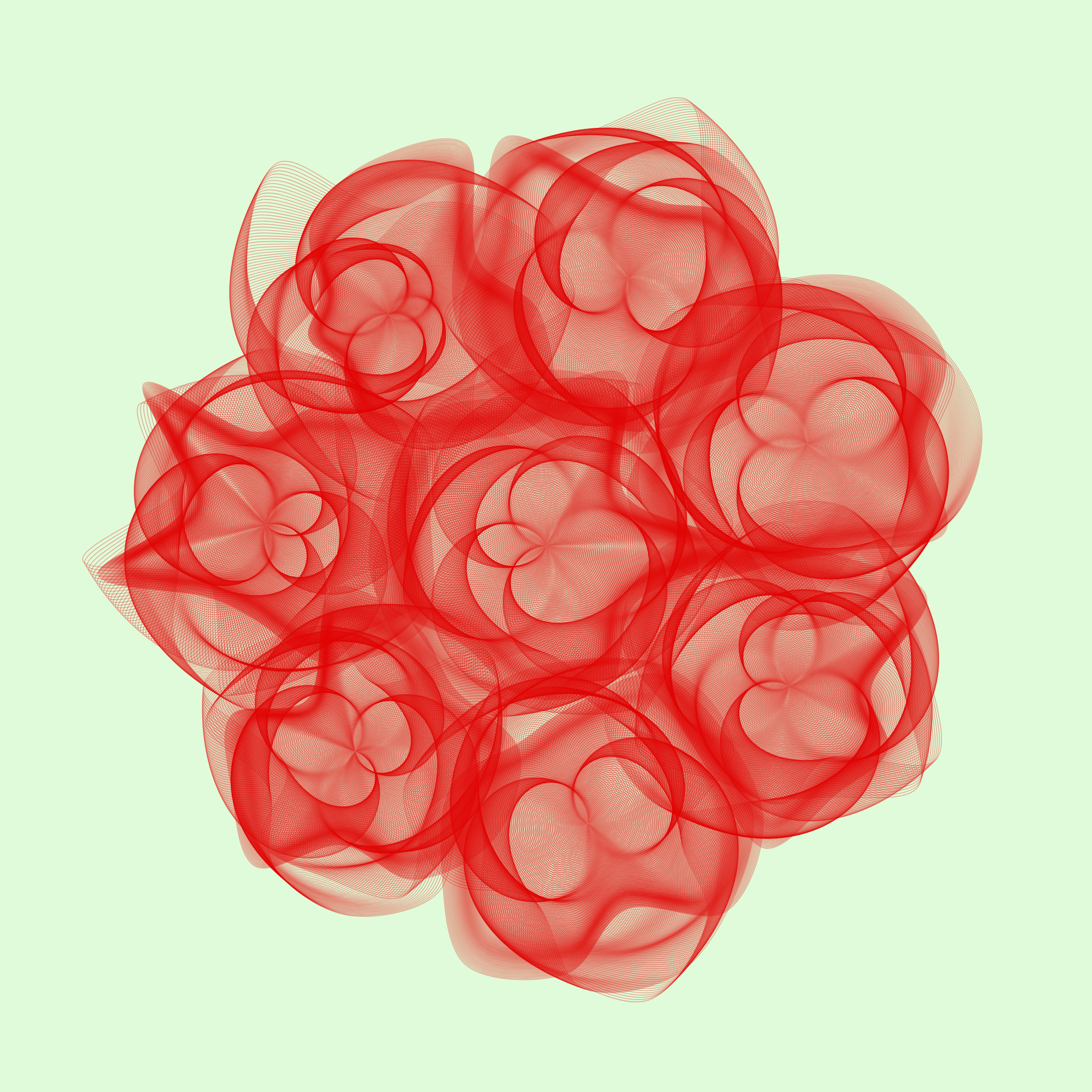 Art Blocks - Art Blocks v2 - Flowers #1515 - NFT # 116001515