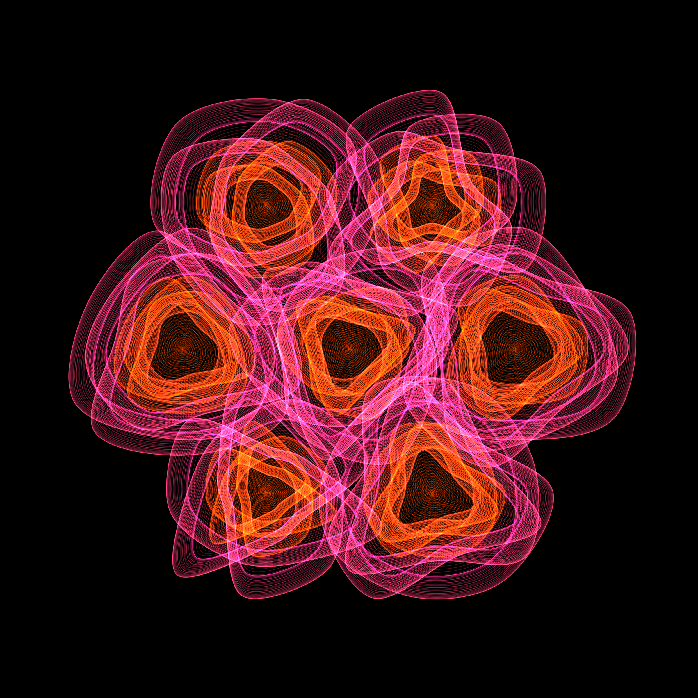 Art Blocks - Art Blocks v2 - Flowers #1529 - NFT # 116001529