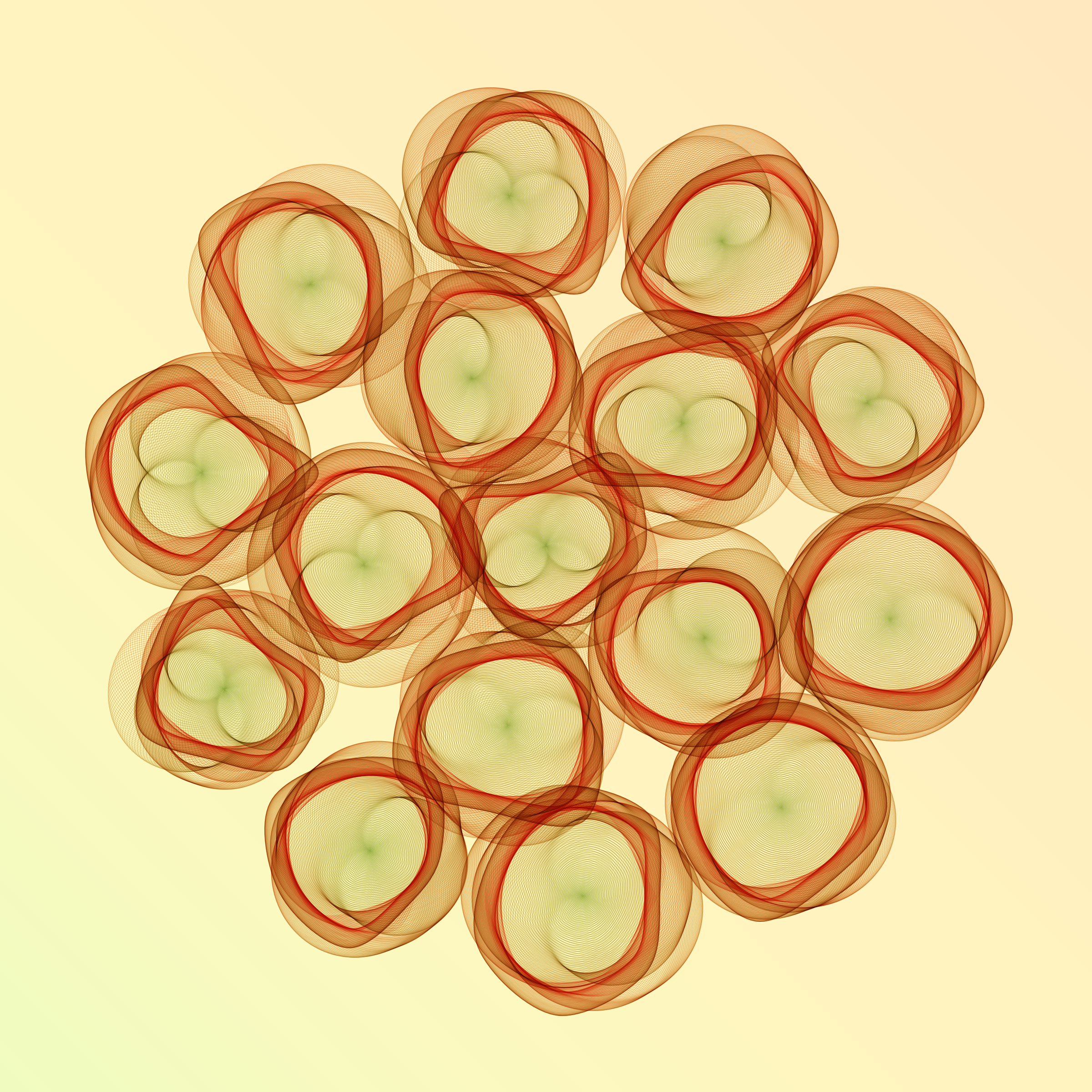 Art Blocks - Art Blocks v2 - Flowers #1530 - NFT # 116001530