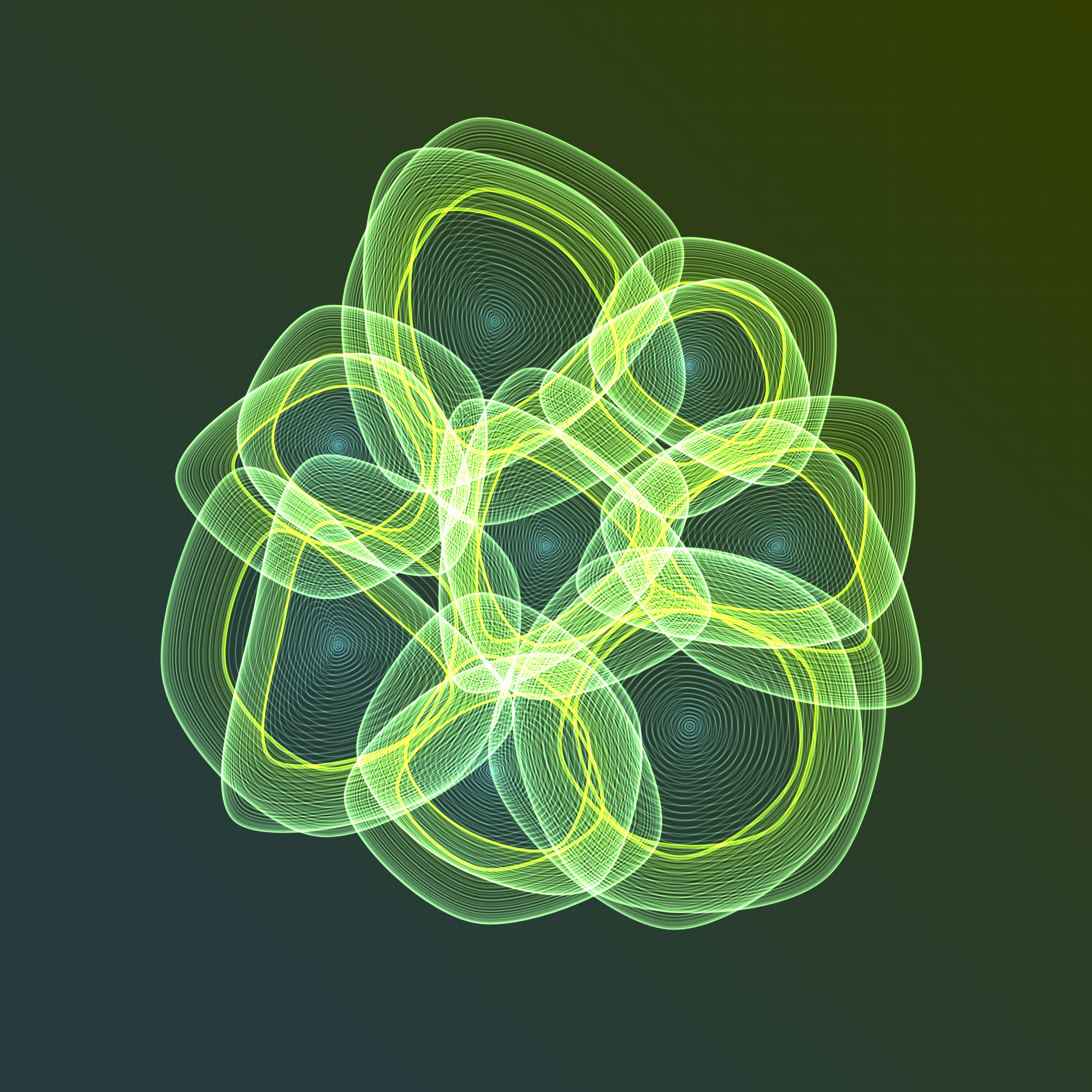 Art Blocks - Art Blocks v2 - Flowers #1531 - NFT # 116001531