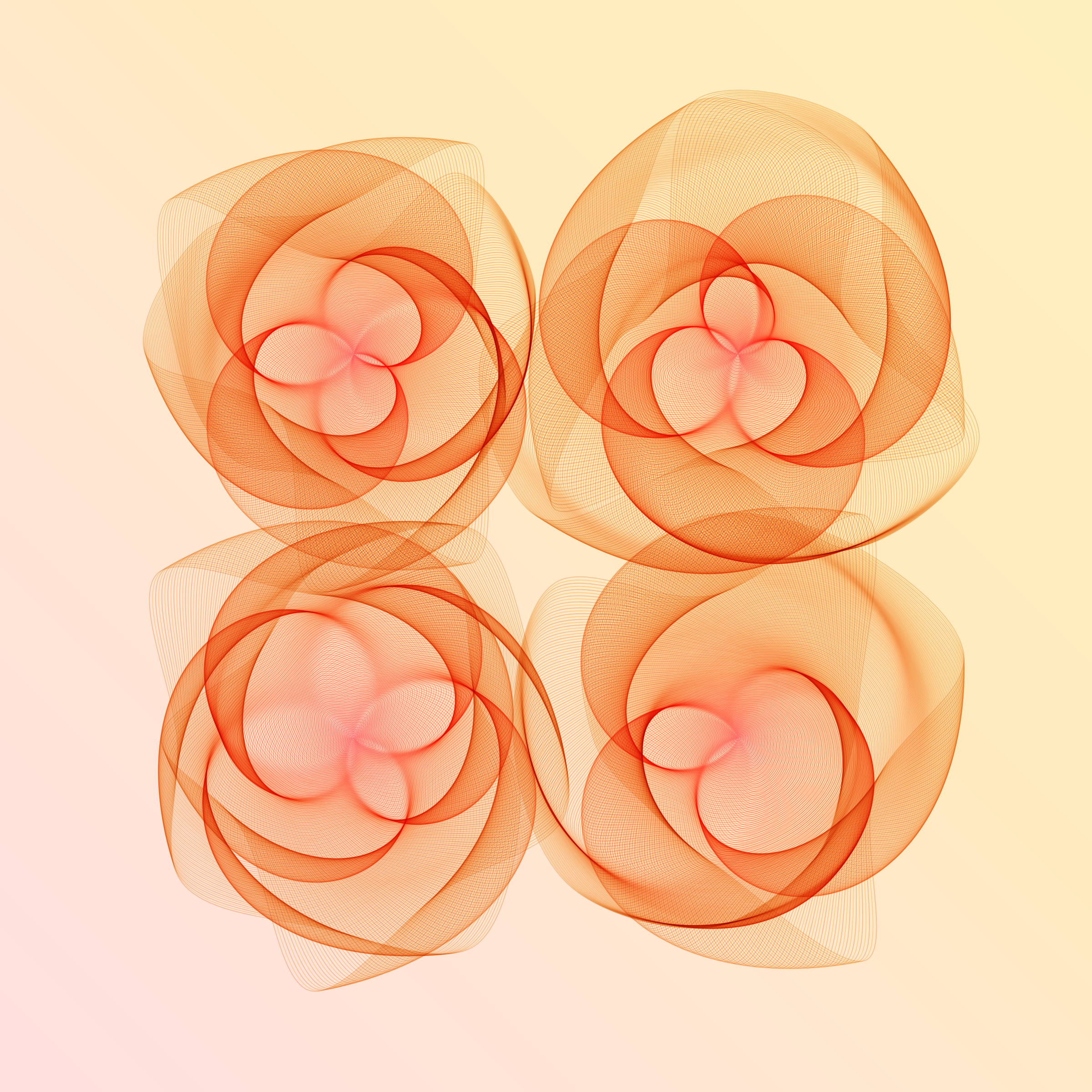 Art Blocks - Art Blocks v2 - Flowers #1533 - NFT # 116001533