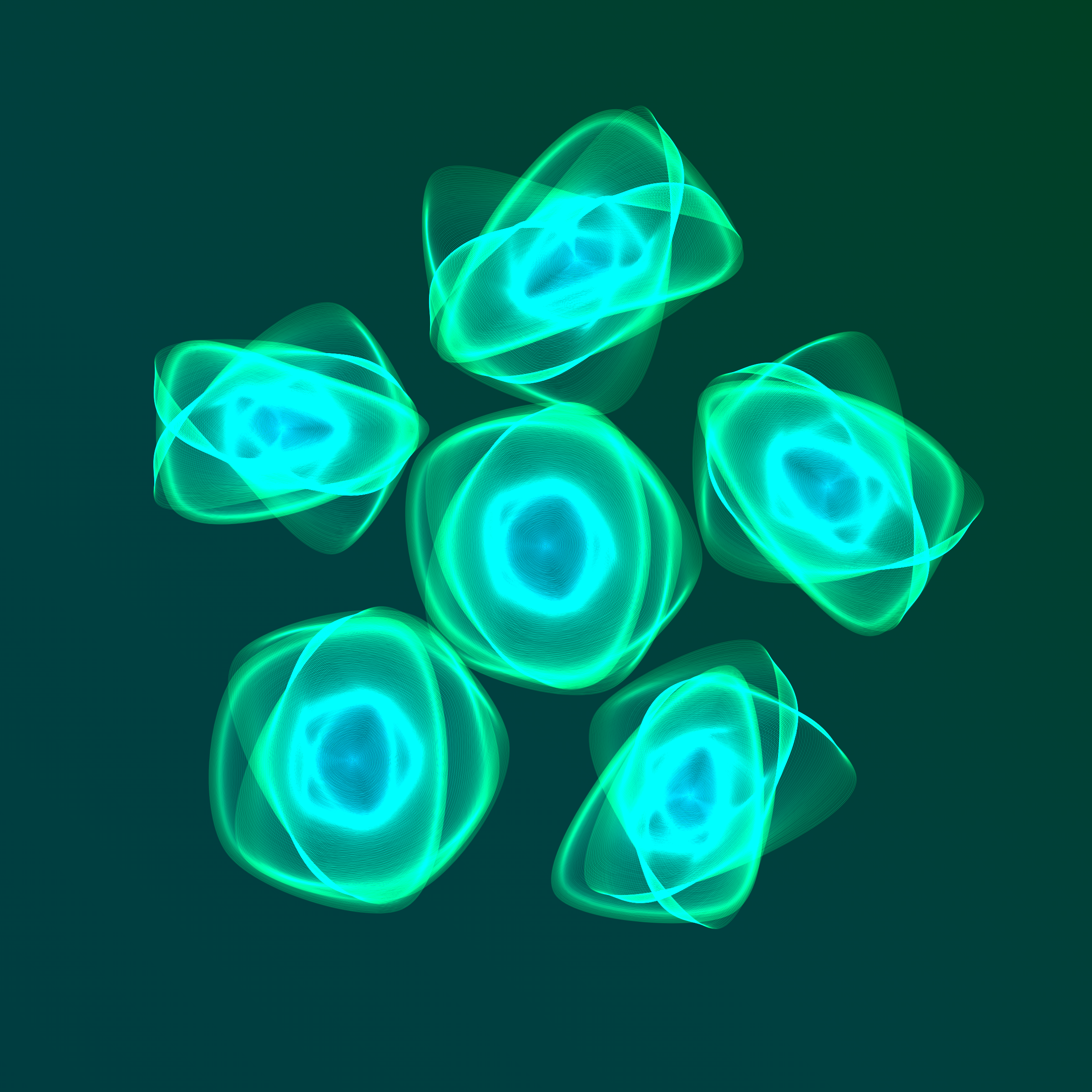 Art Blocks - Art Blocks v2 - Flowers #1538 - NFT # 116001538