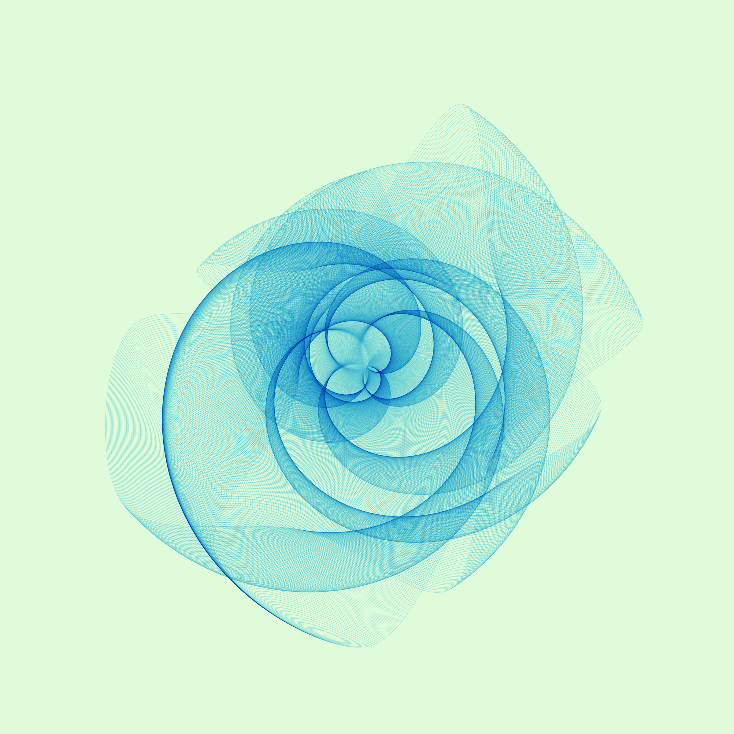 Art Blocks - Art Blocks v2 - Flowers #1539 - NFT # 116001539