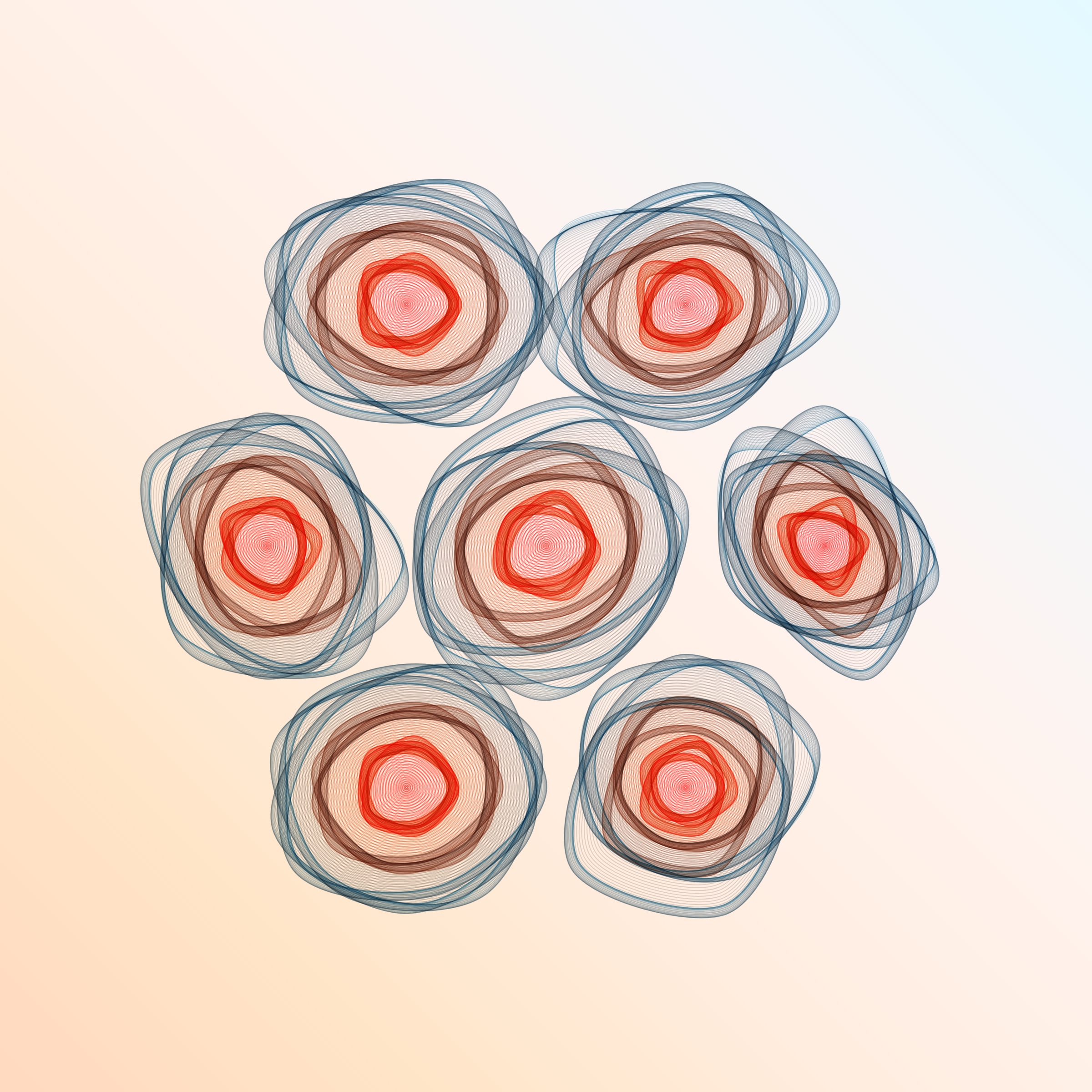 Art Blocks - Art Blocks v2 - Flowers #1540 - NFT # 116001540