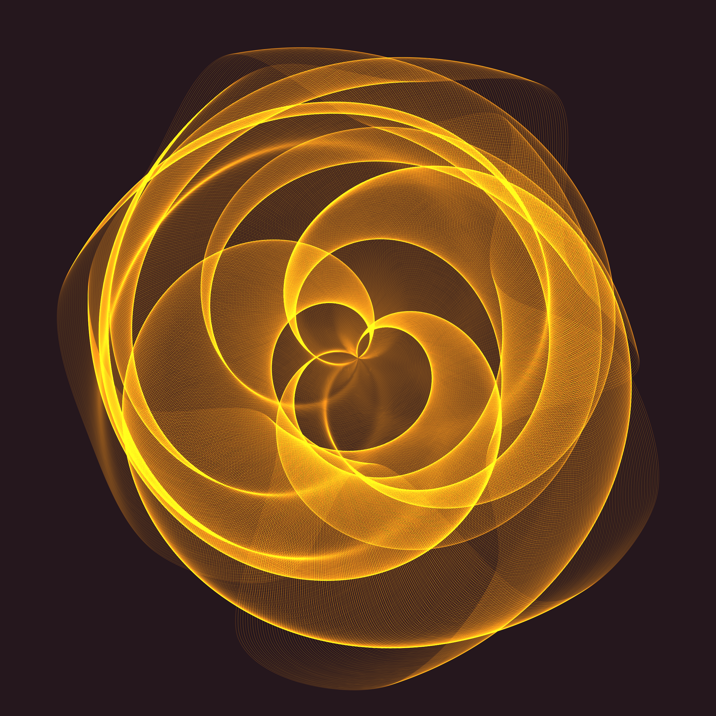 Art Blocks - Art Blocks v2 - Flowers #1542 - NFT # 116001542