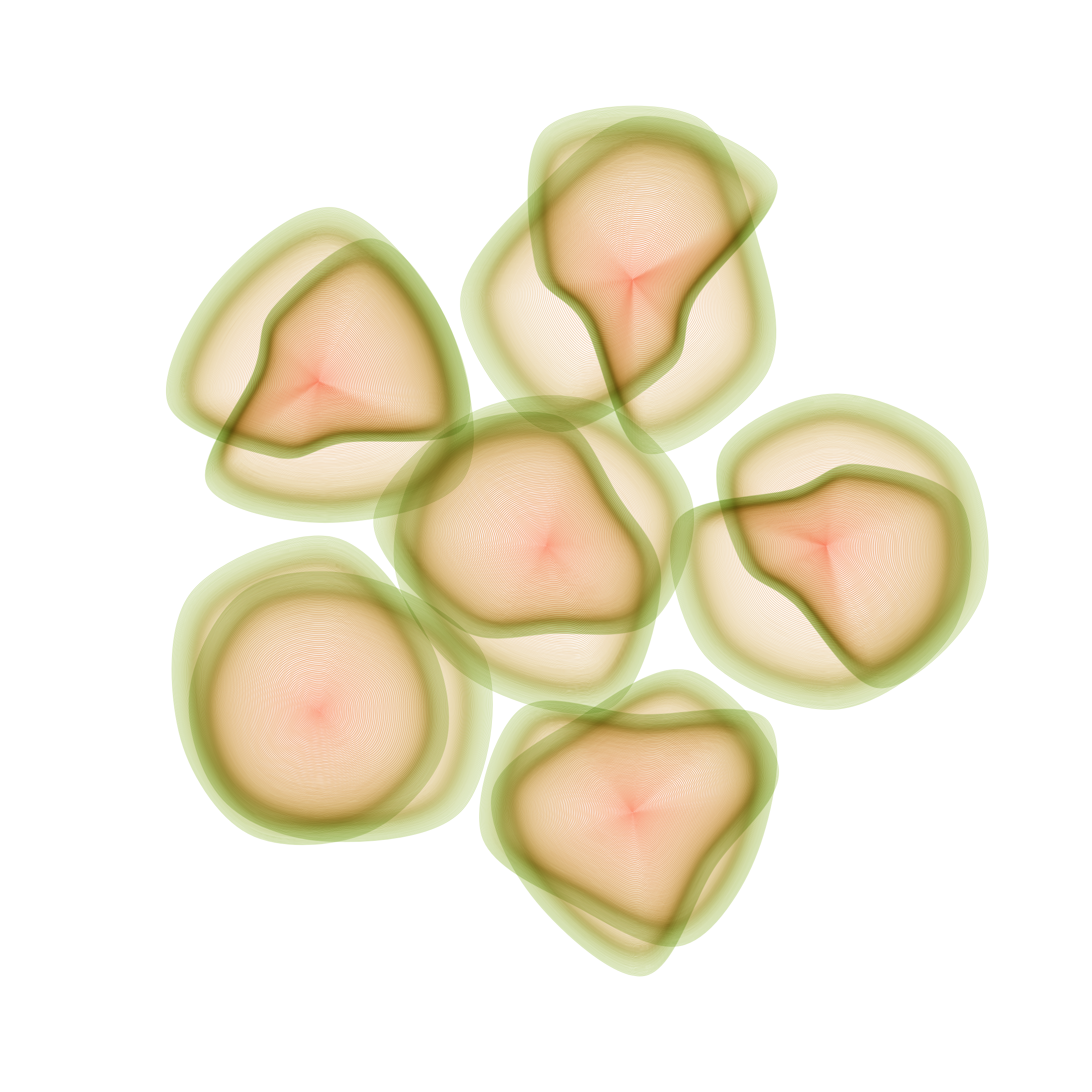 Art Blocks - Art Blocks v2 - Flowers #1543 - NFT # 116001543