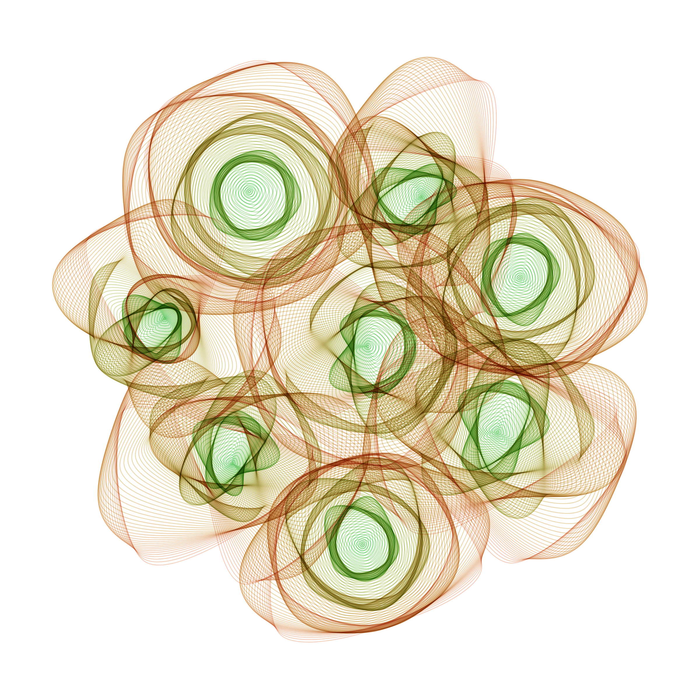 Art Blocks - Art Blocks v2 - Flowers #1546 - NFT # 116001546