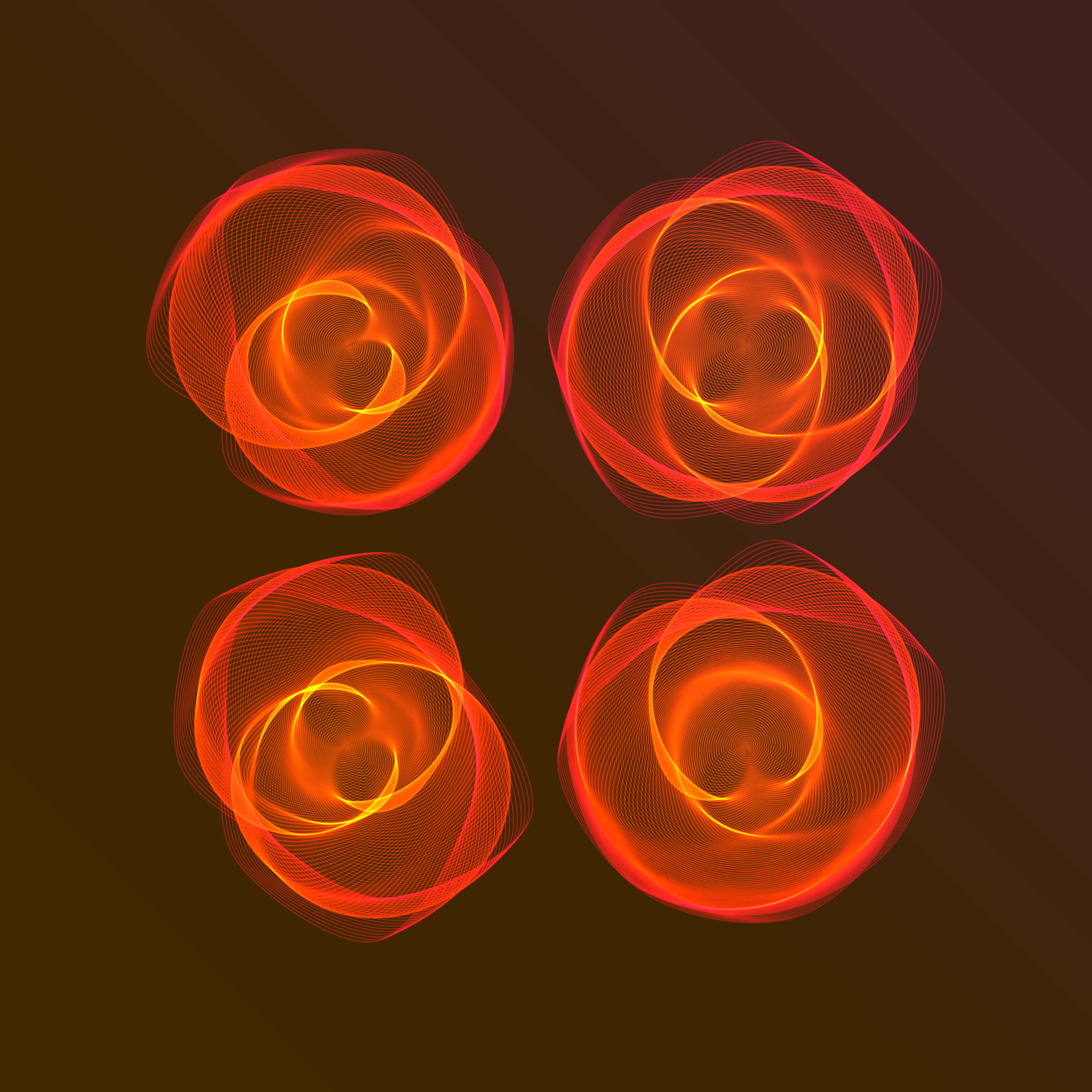 Art Blocks - Art Blocks v2 - Flowers #1560 - NFT # 116001560