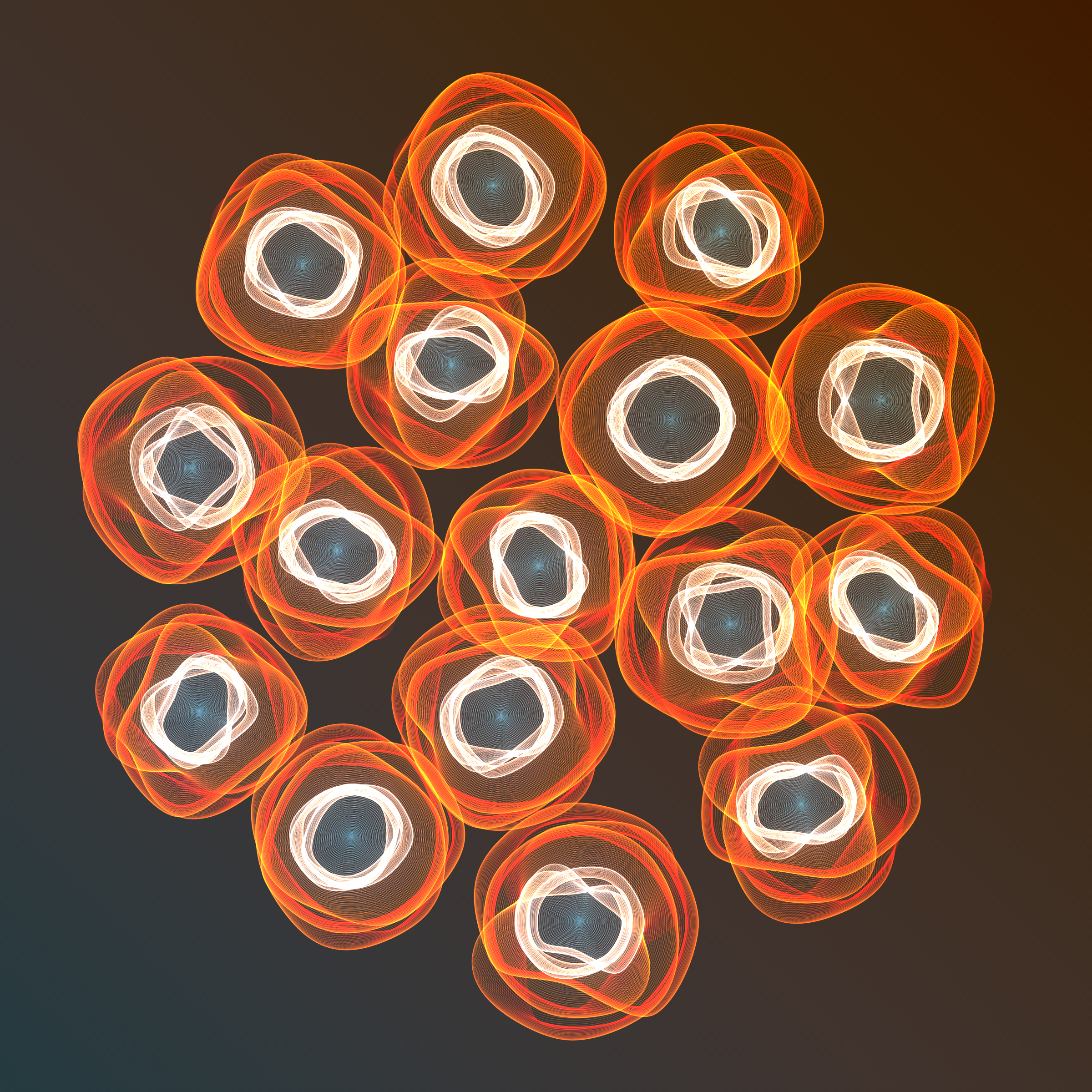 Art Blocks - Art Blocks v2 - Flowers #1562 - NFT # 116001562