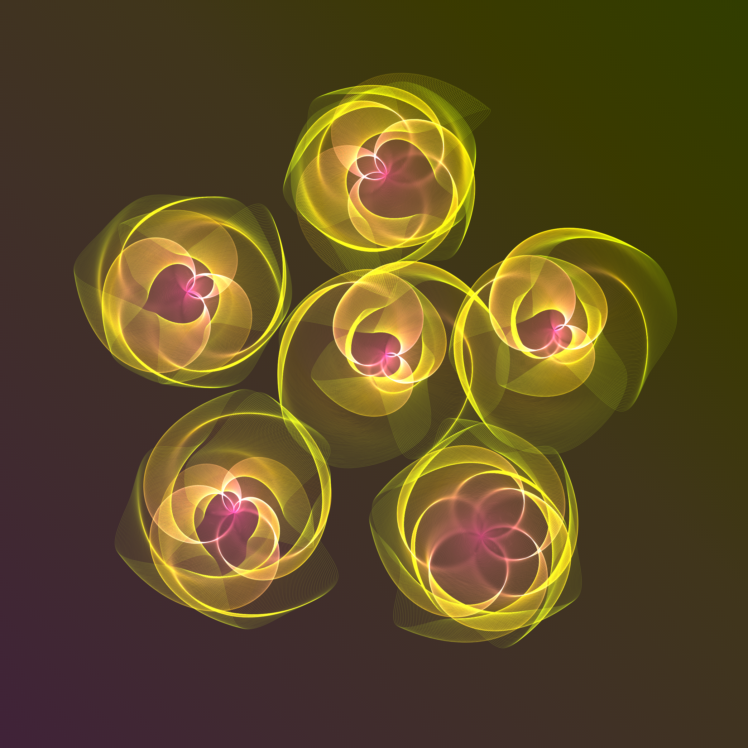 Art Blocks - Art Blocks v2 - Flowers #1573 - NFT # 116001573