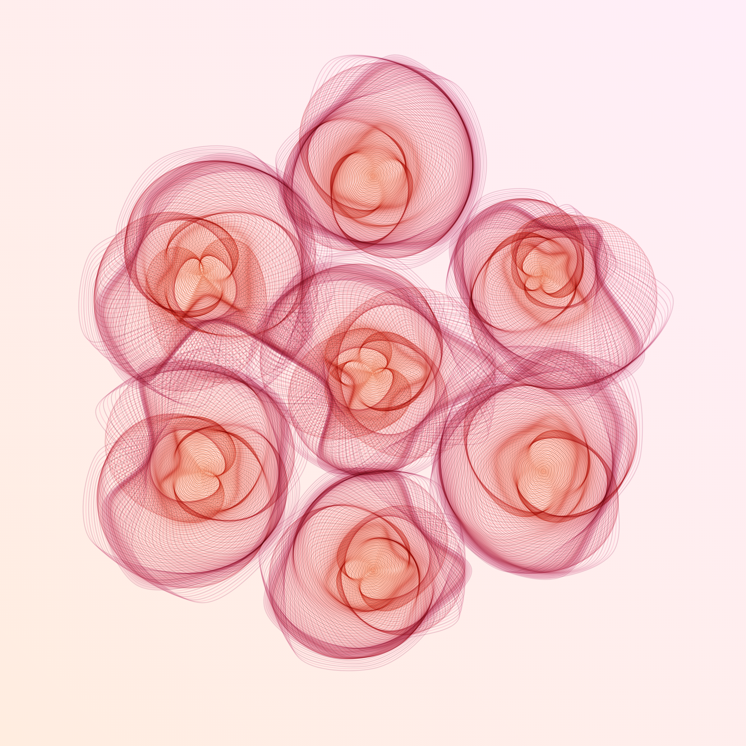 Art Blocks - Art Blocks v2 - Flowers #1577 - NFT # 116001577