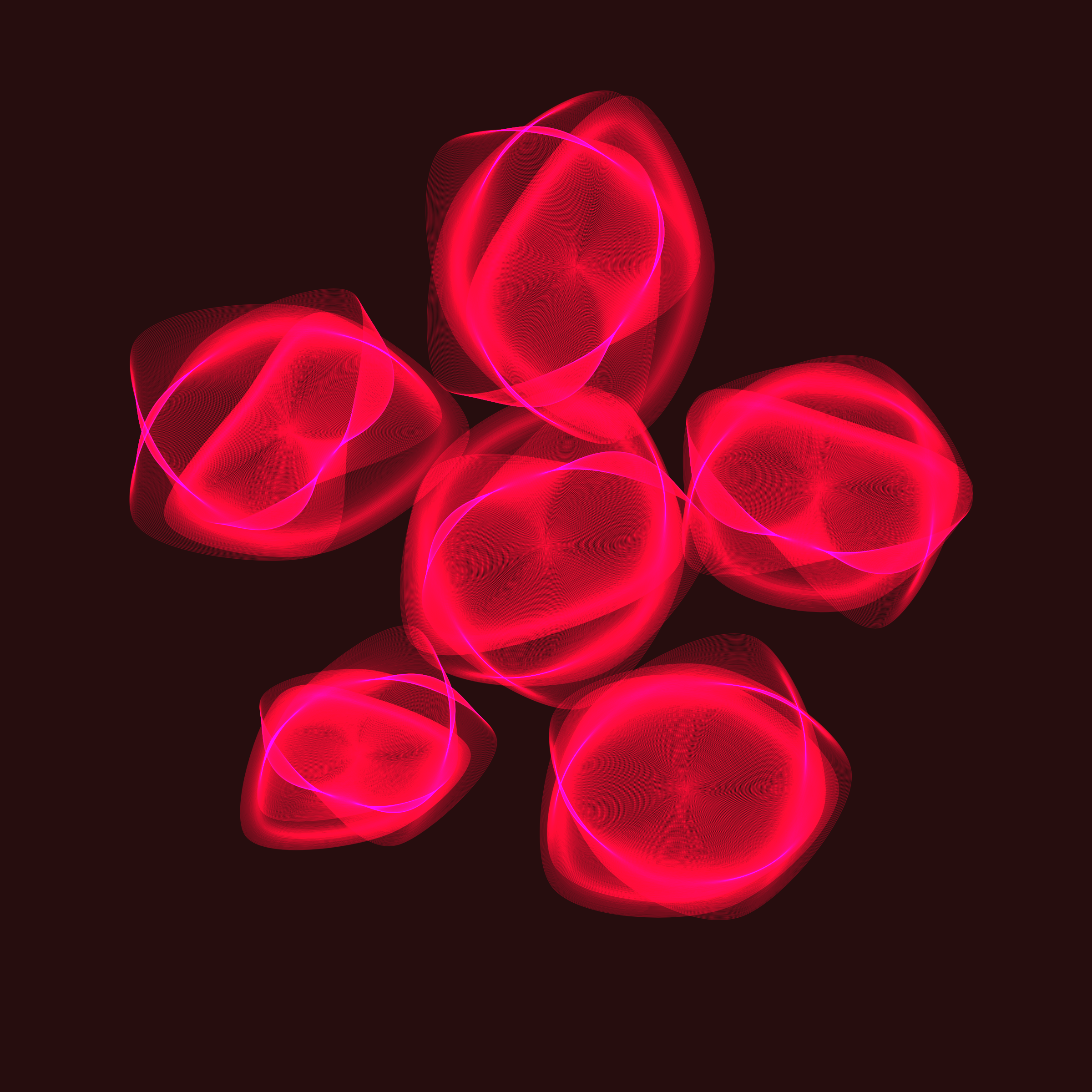 Art Blocks - Art Blocks v2 - Flowers #1580 - NFT # 116001580