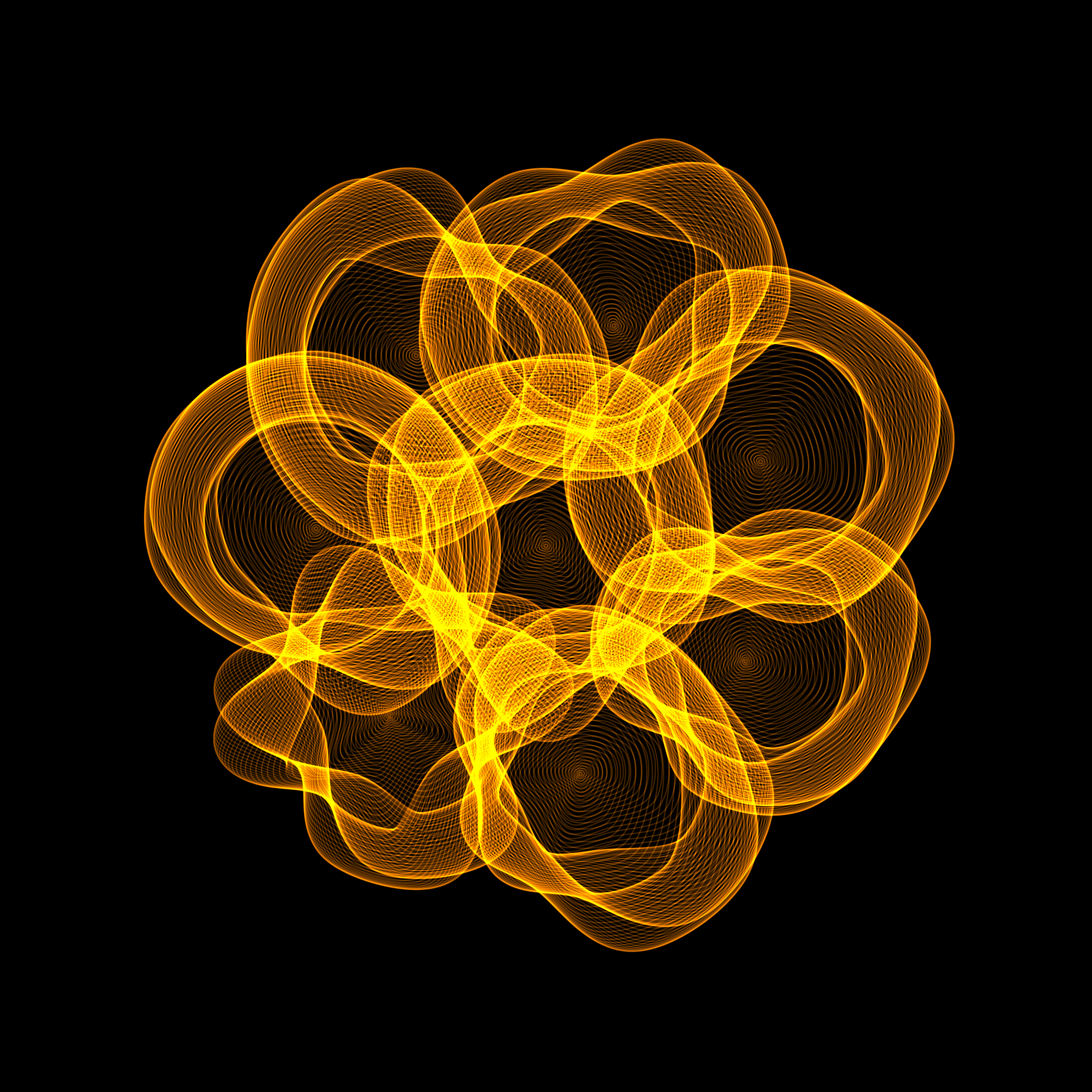 Art Blocks - Art Blocks v2 - Flowers #1593 - NFT # 116001593