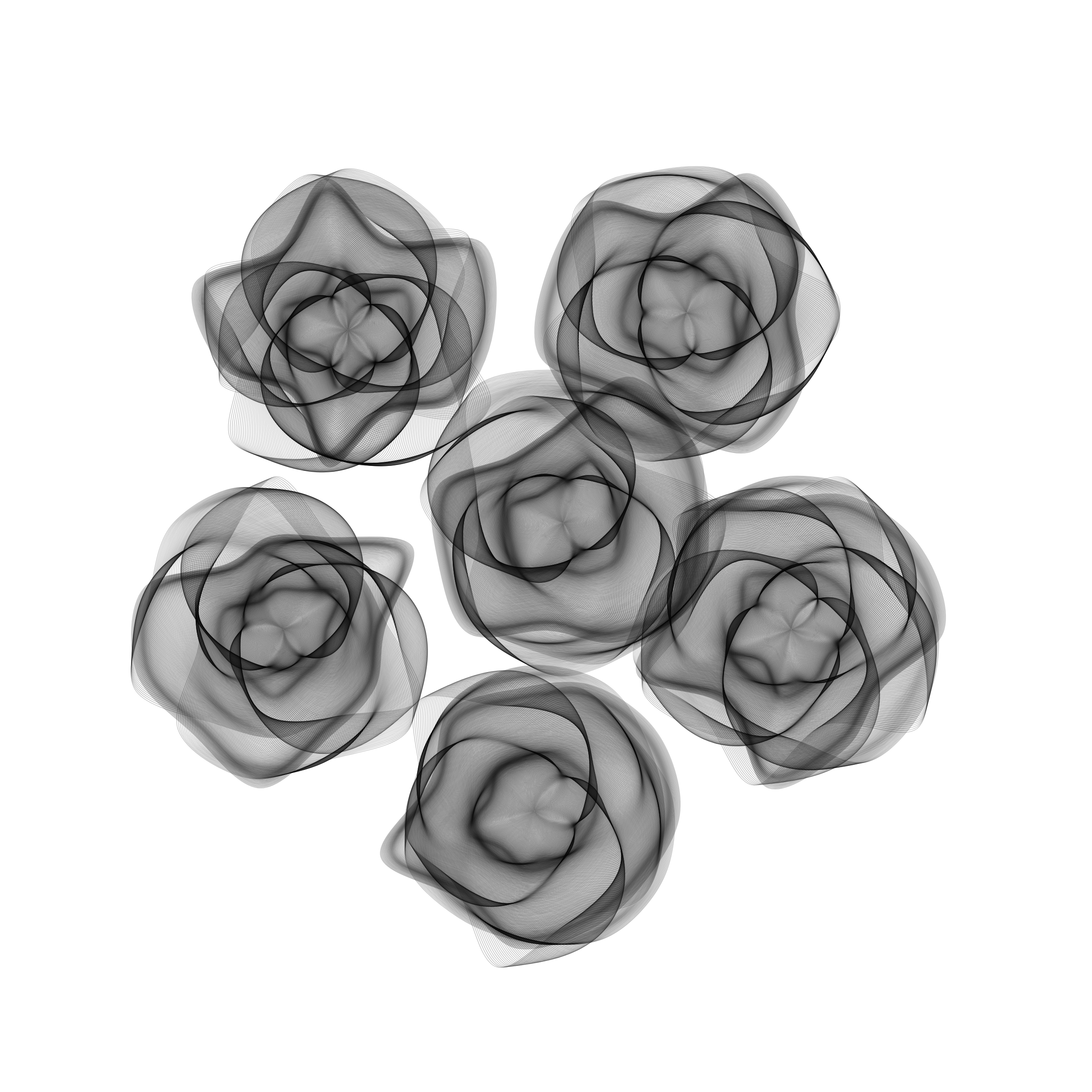 Art Blocks - Art Blocks v2 - Flowers #1594 - NFT # 116001594