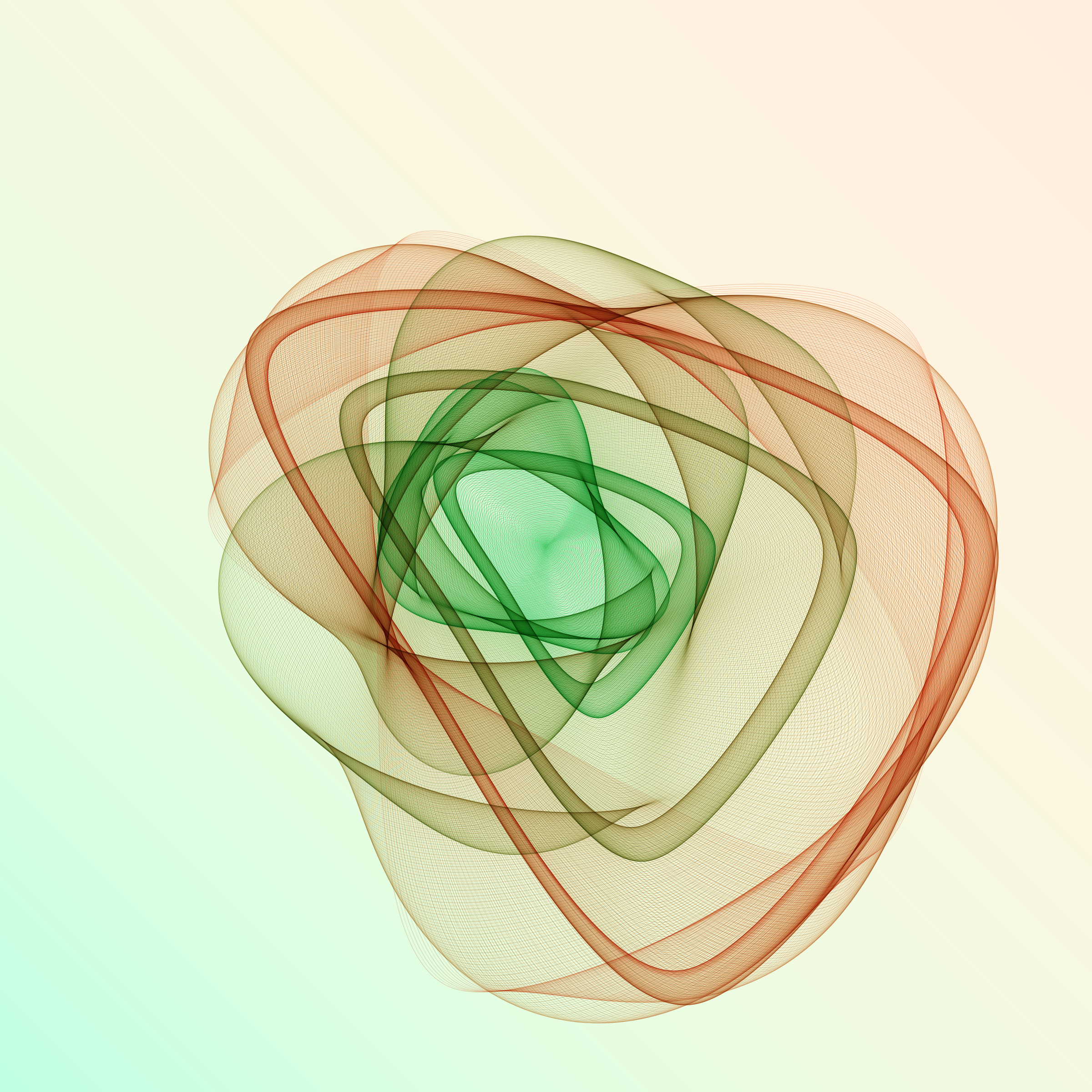 Art Blocks - Art Blocks v2 - Flowers #1605 - NFT # 116001605