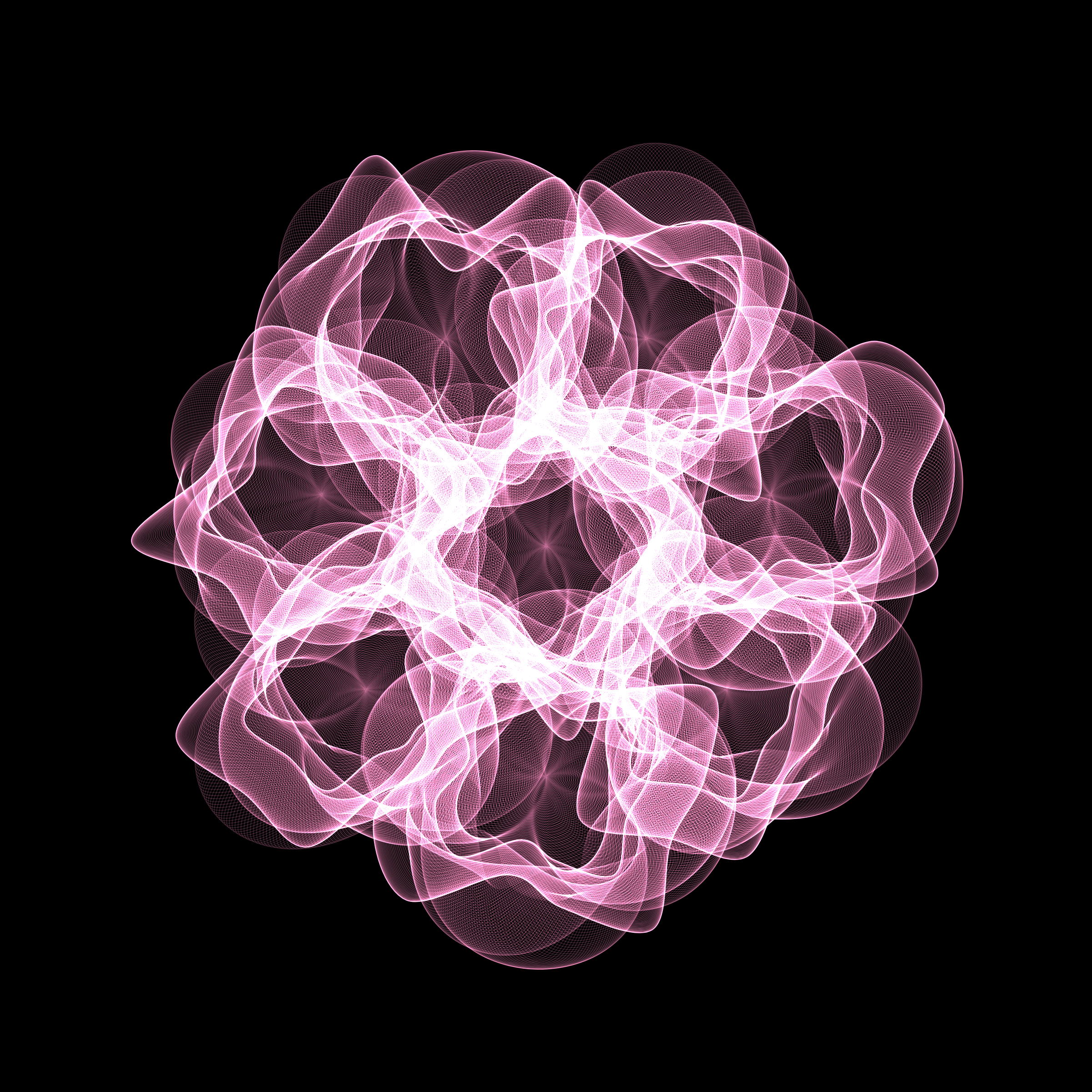 Art Blocks - Art Blocks v2 - Flowers #1608 - NFT # 116001608