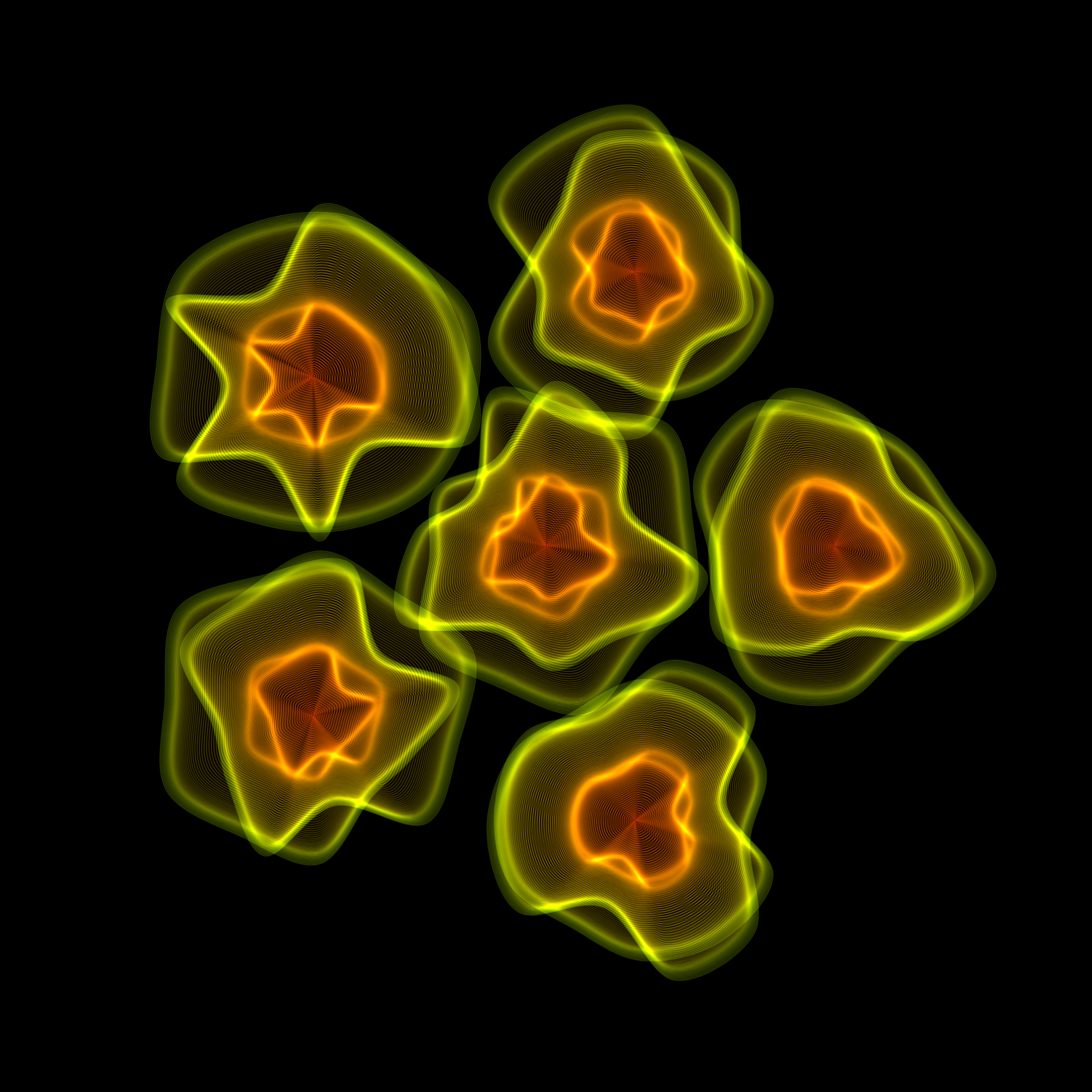 Art Blocks - Art Blocks v2 - Flowers #1610 - NFT # 116001610