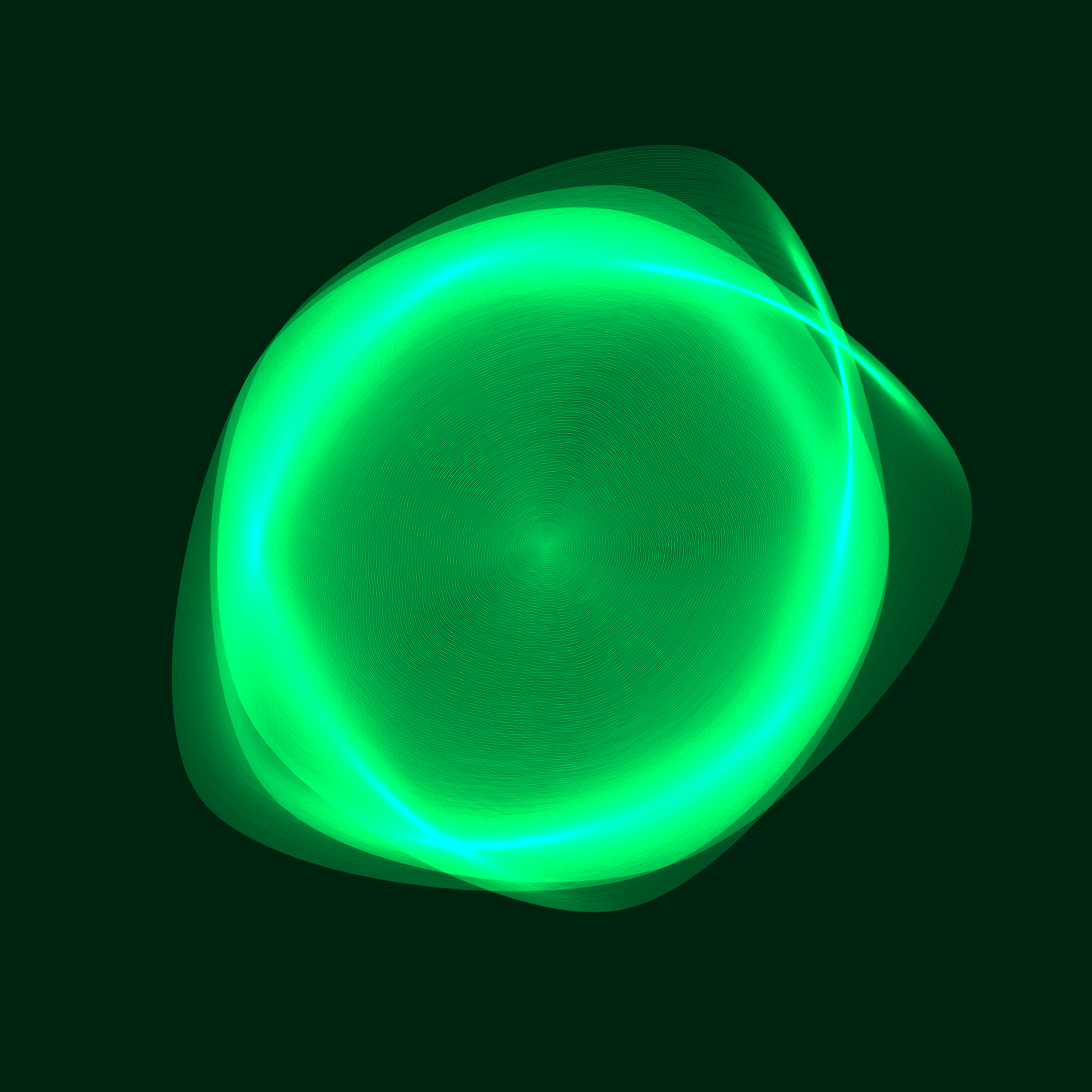 Art Blocks - Art Blocks v2 - Flowers #1611 - NFT # 116001611