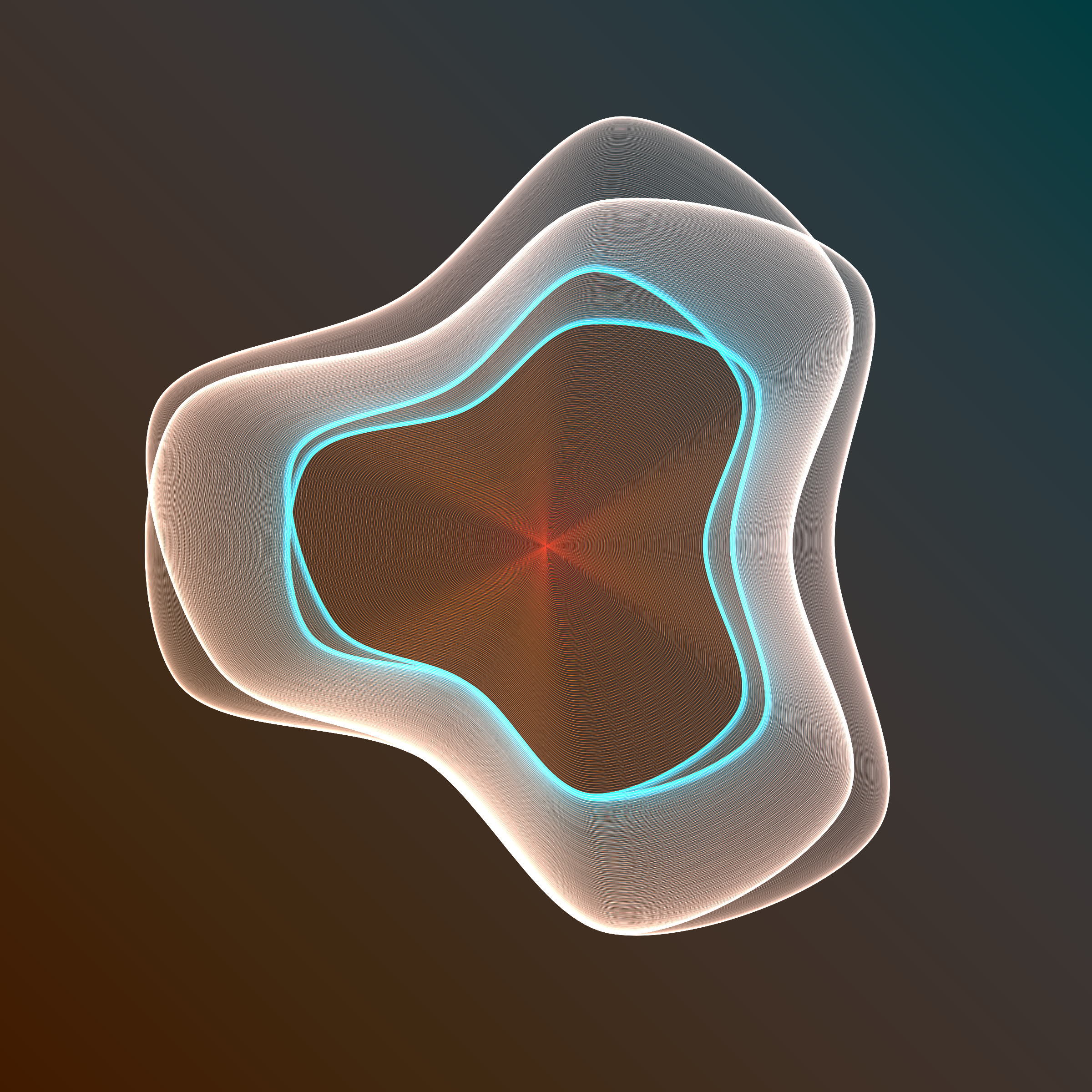 Art Blocks - Art Blocks v2 - Flowers #1613 - NFT # 116001613