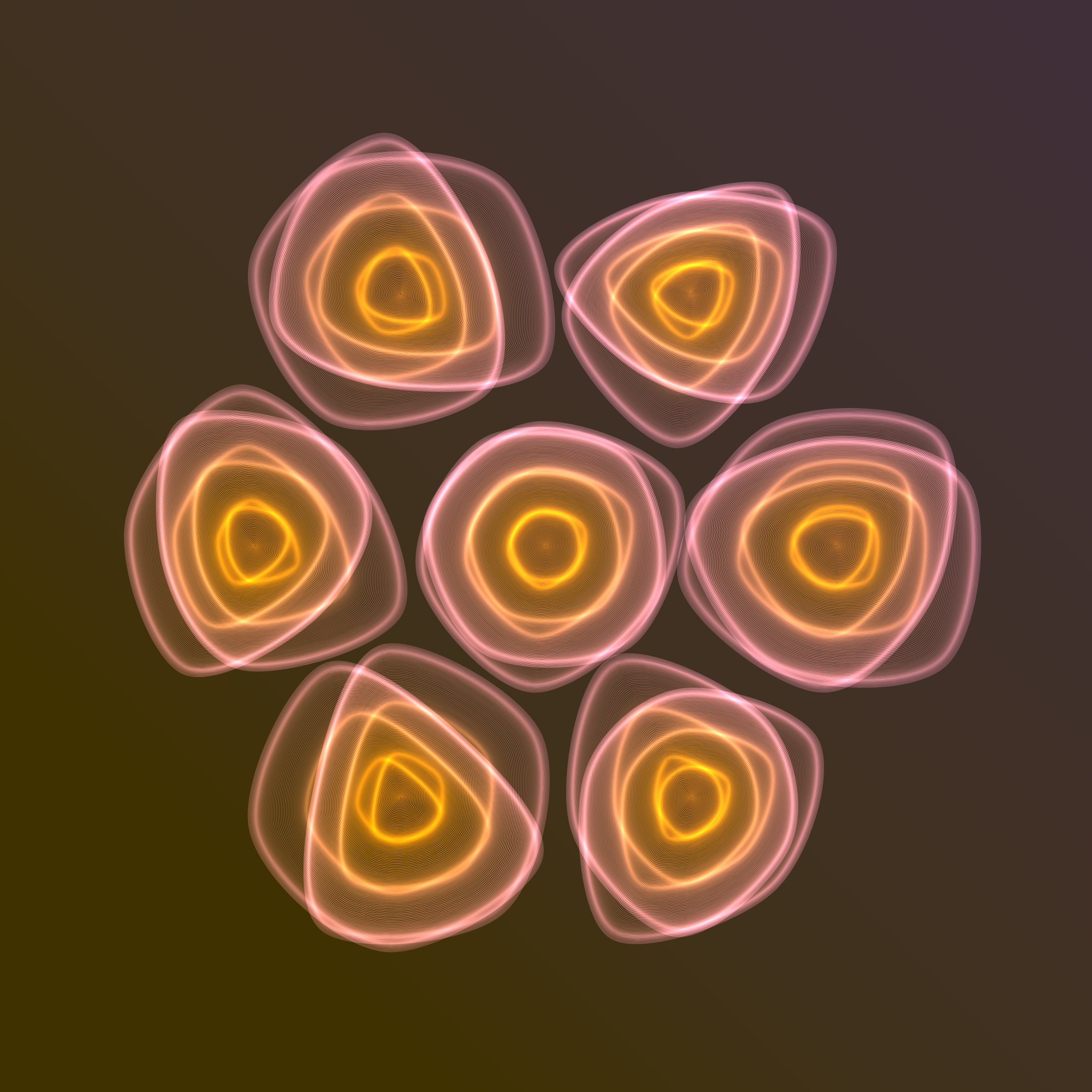 Art Blocks - Art Blocks v2 - Flowers #1619 - NFT # 116001619