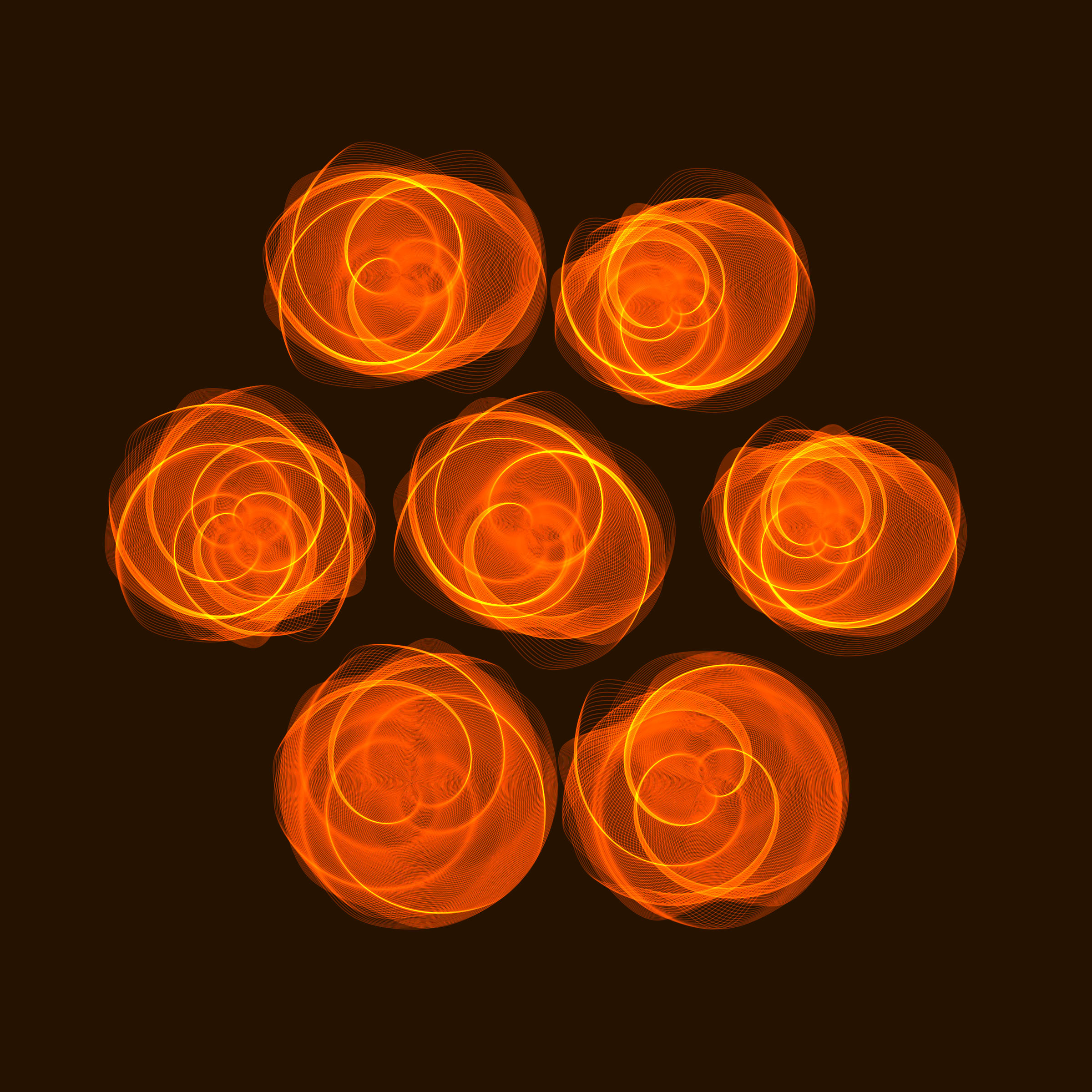 Art Blocks - Art Blocks v2 - Flowers #1620 - NFT # 116001620