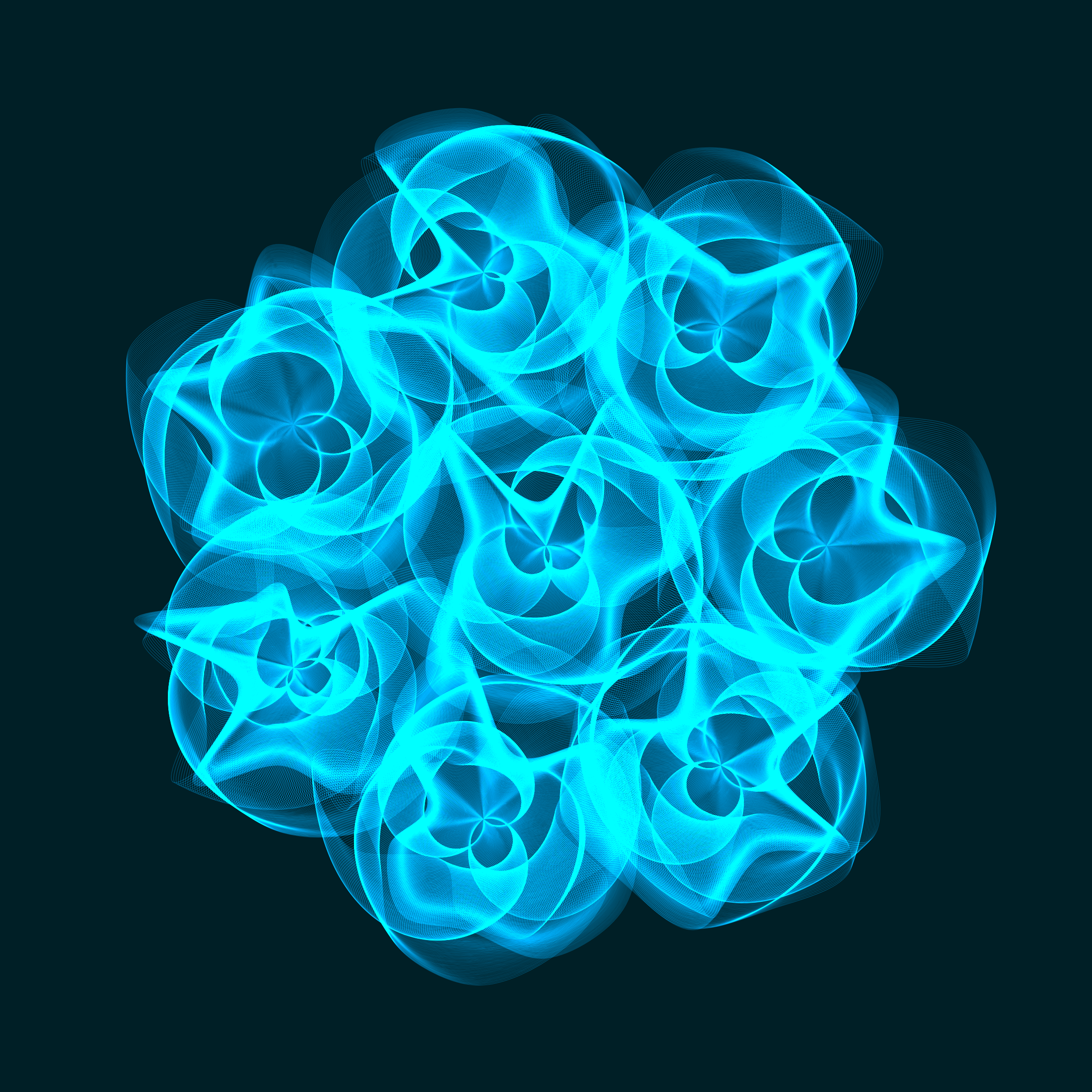 Art Blocks - Art Blocks v2 - Flowers #1623 - NFT # 116001623