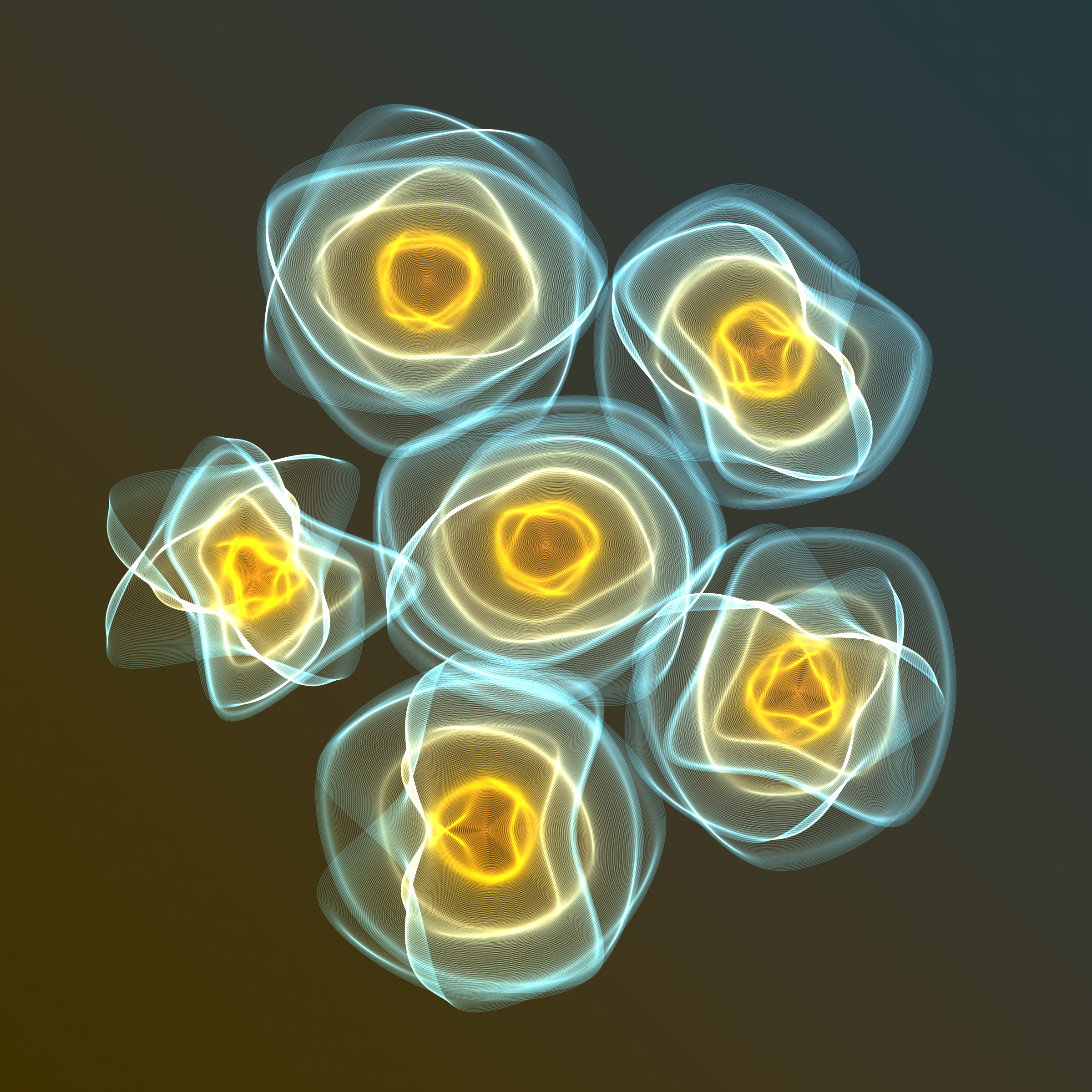 Art Blocks - Art Blocks v2 - Flowers #1628 - NFT # 116001628