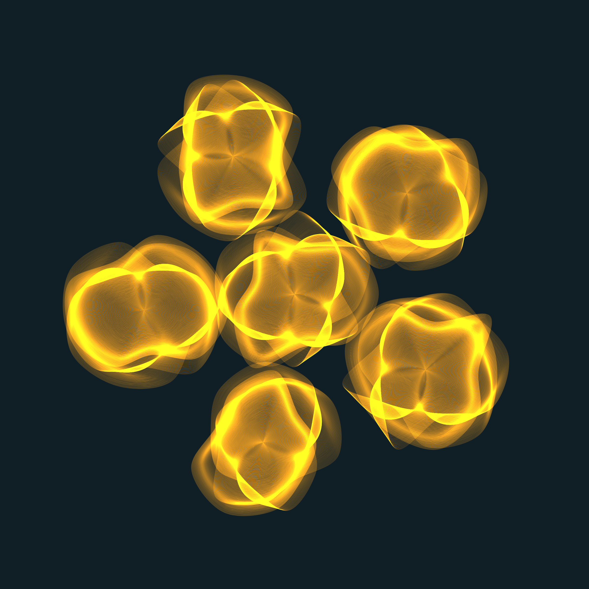 Art Blocks - Art Blocks v2 - Flowers #1641 - NFT # 116001641