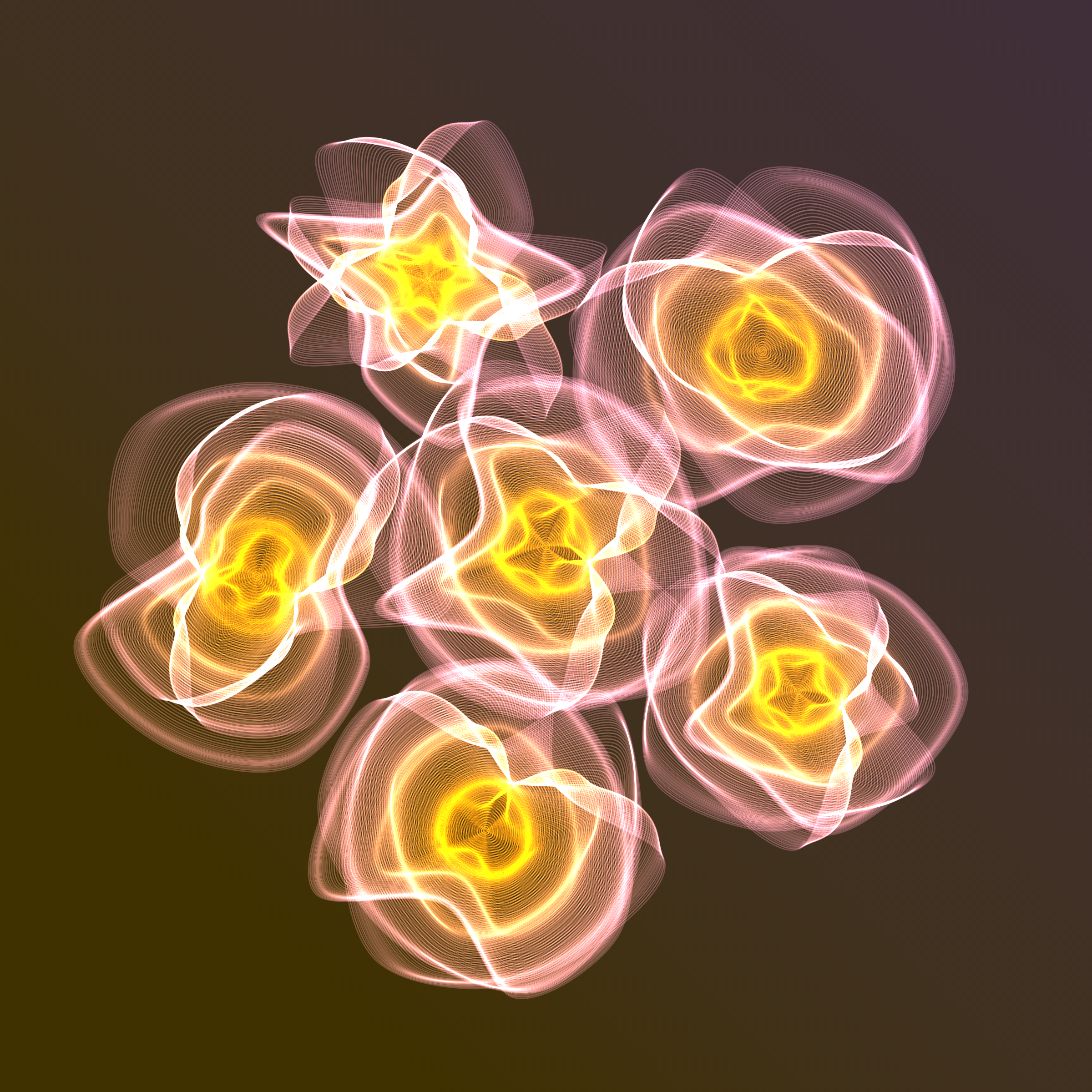 Art Blocks - Art Blocks v2 - Flowers #1647 - NFT # 116001647