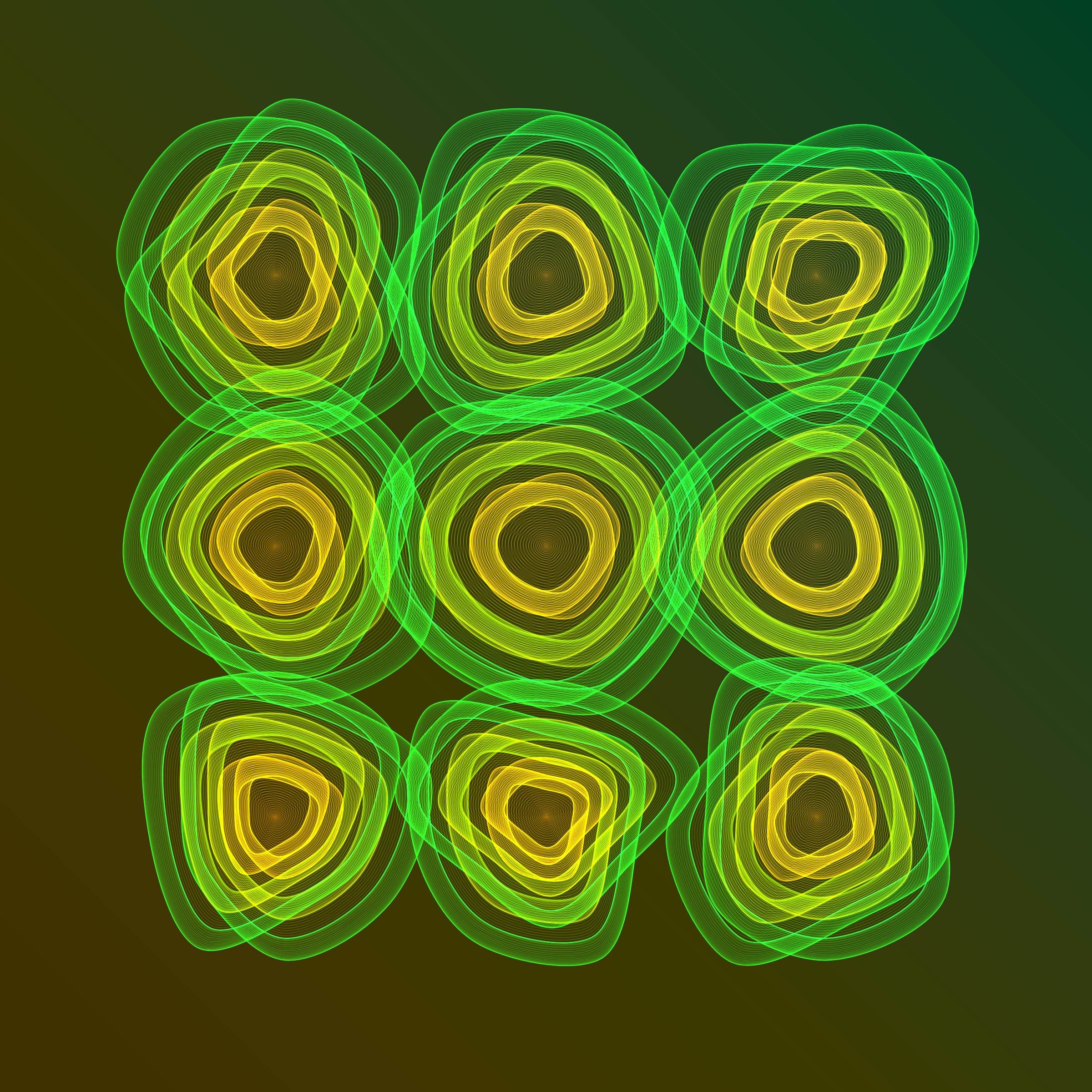 Art Blocks - Art Blocks v2 - Flowers #1648 - NFT # 116001648