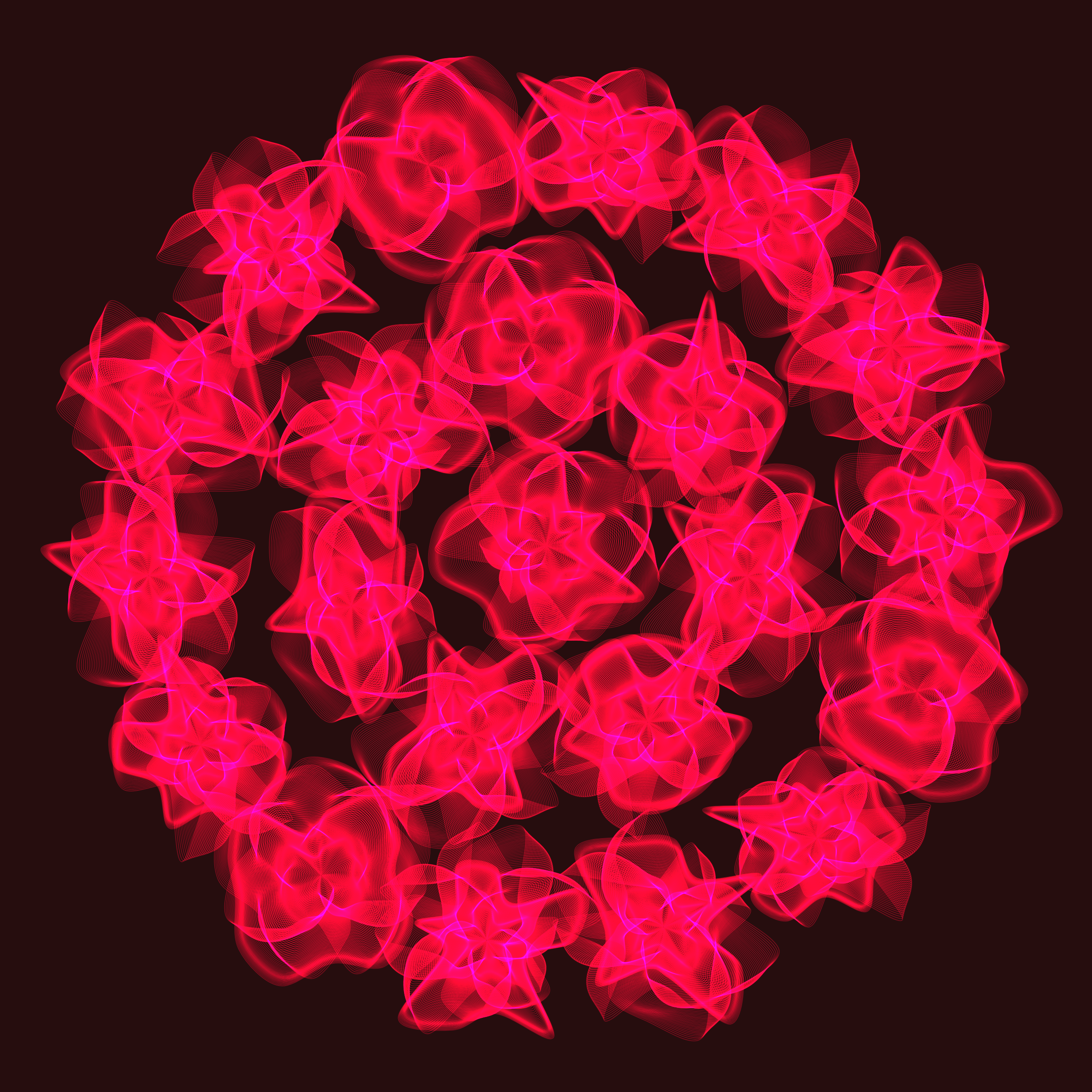 Art Blocks - Art Blocks v2 - Flowers #1649 - NFT # 116001649