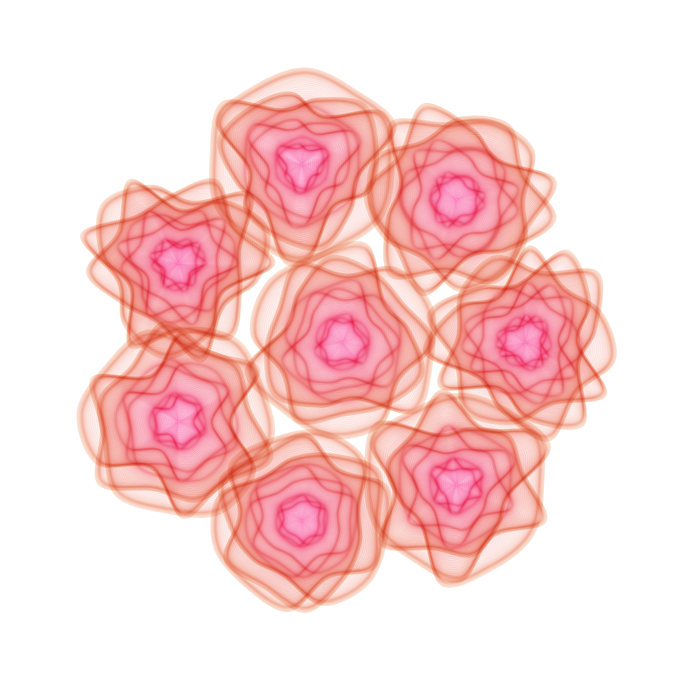 Art Blocks - Art Blocks v2 - Flowers #1651 - NFT # 116001651