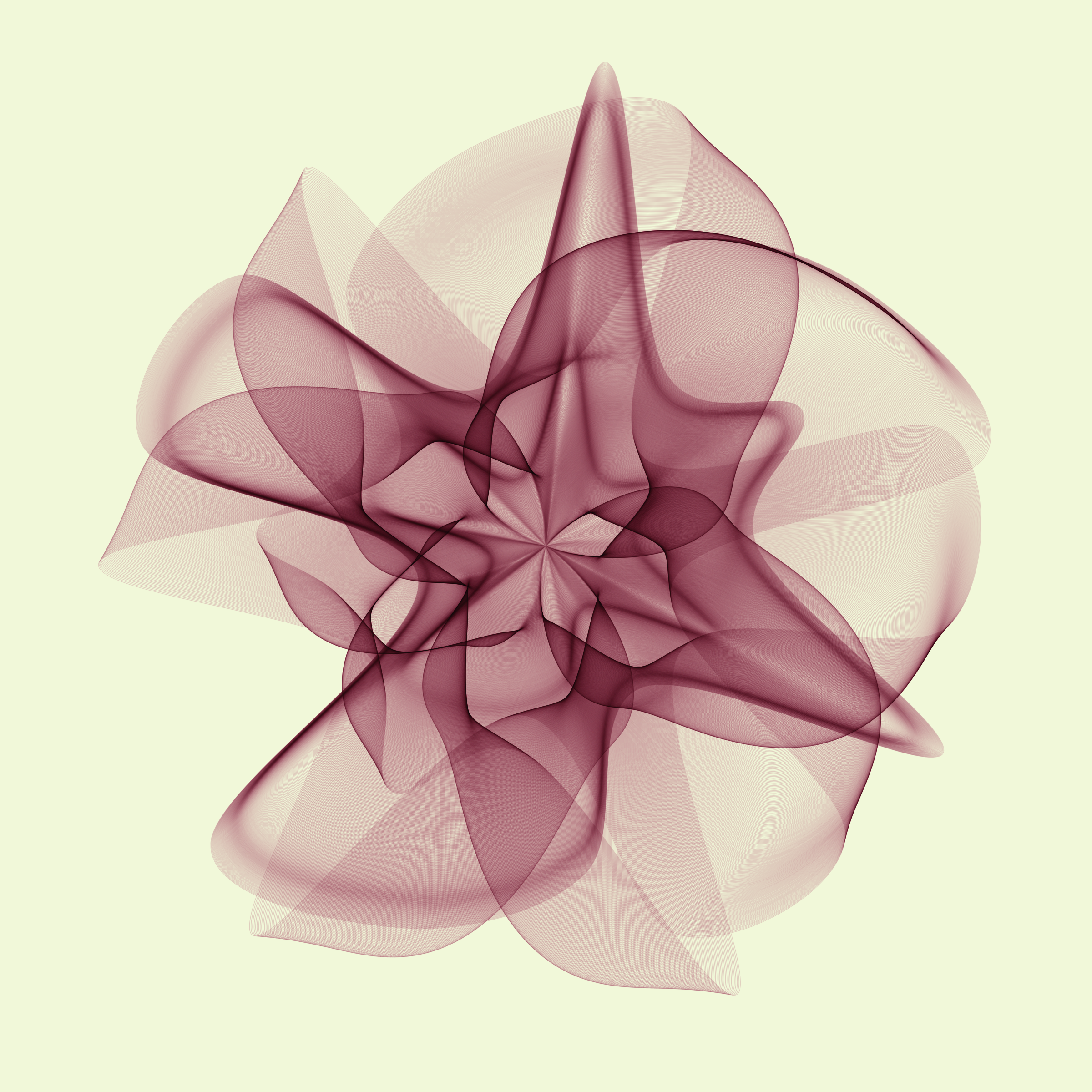 Art Blocks - Art Blocks v2 - Flowers #1652 - NFT # 116001652