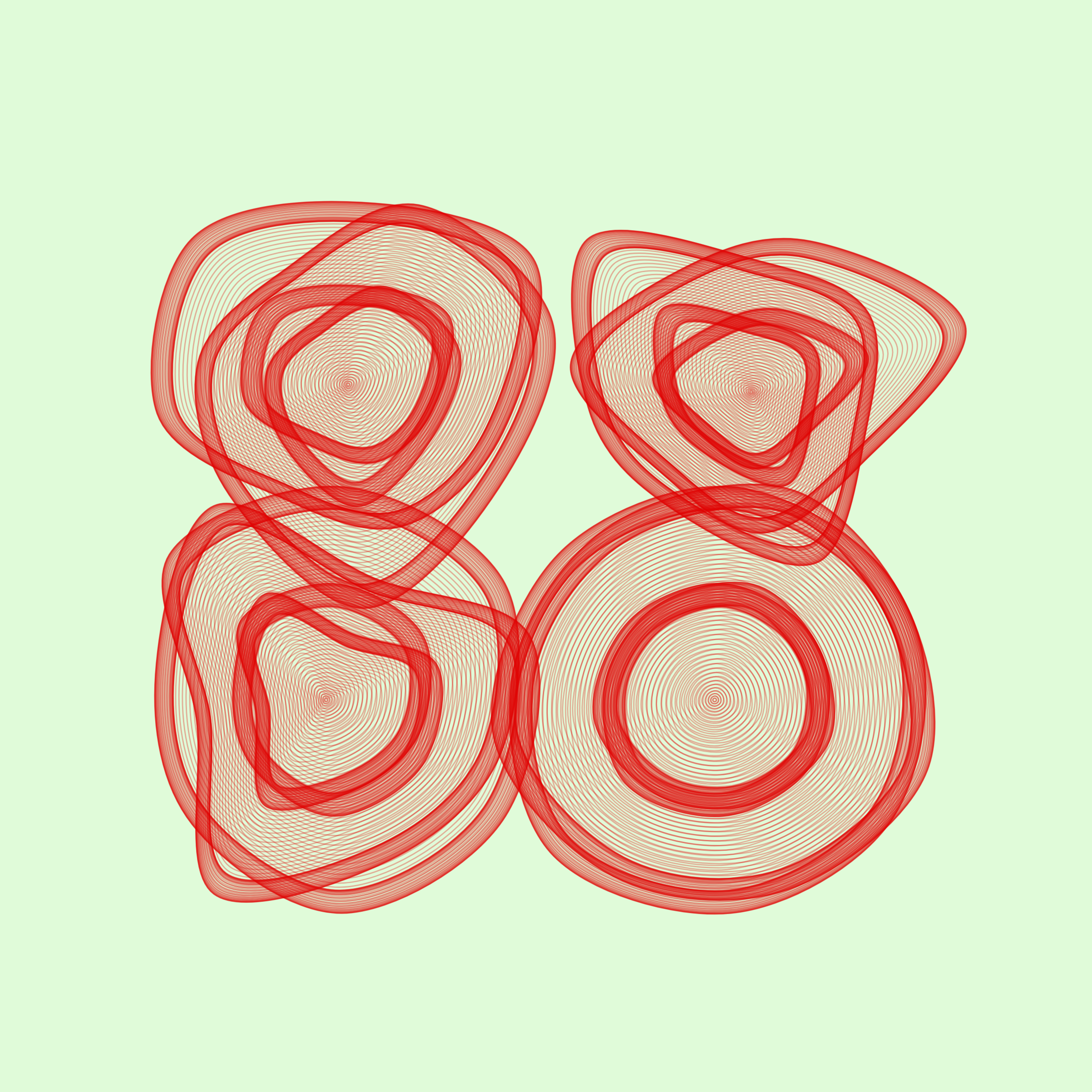 Art Blocks - Art Blocks v2 - Flowers #1660 - NFT # 116001660