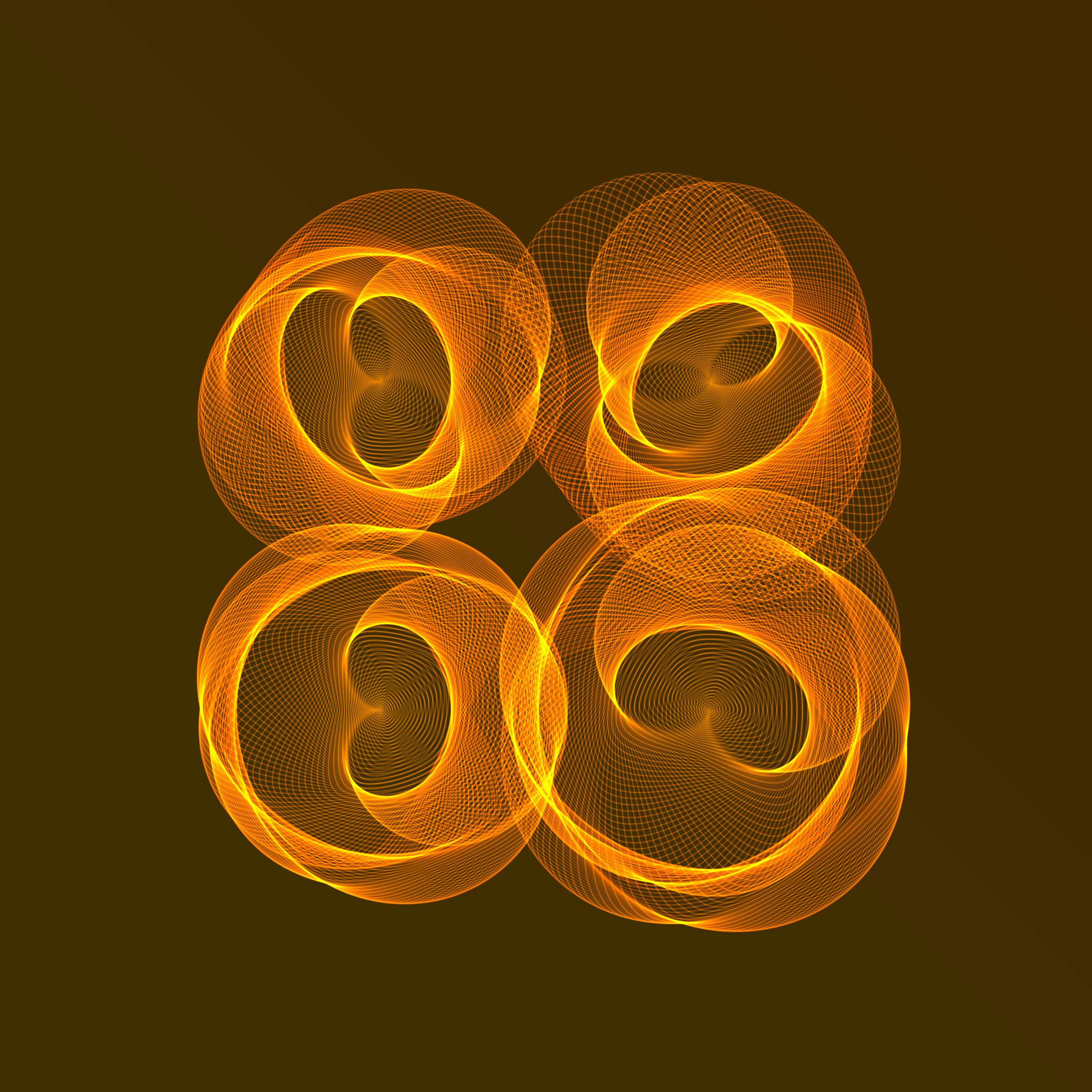 Art Blocks - Art Blocks v2 - Flowers #1665 - NFT # 116001665