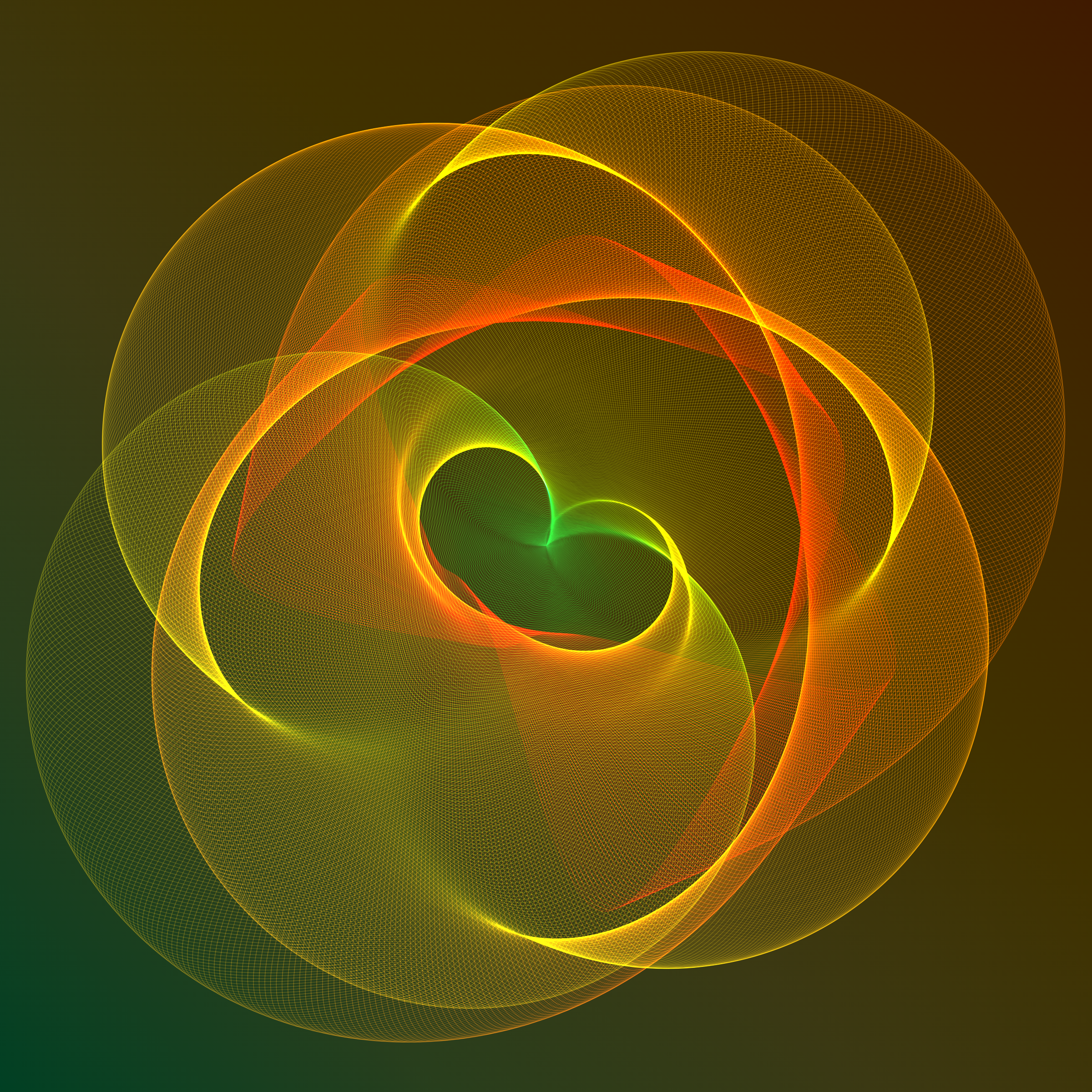 Art Blocks - Art Blocks v2 - Flowers #1668 - NFT # 116001668