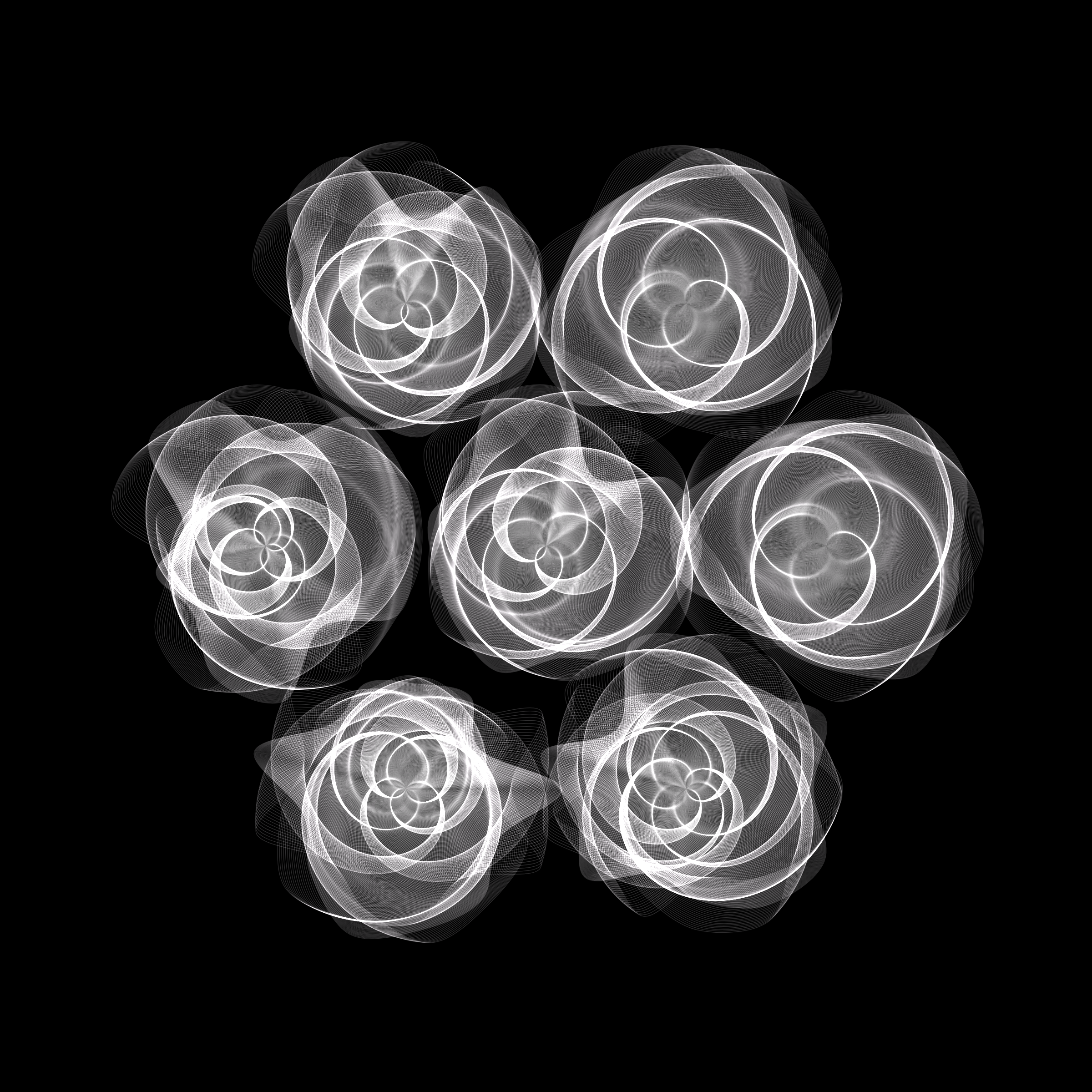 Art Blocks - Art Blocks v2 - Flowers #1676 - NFT # 116001676