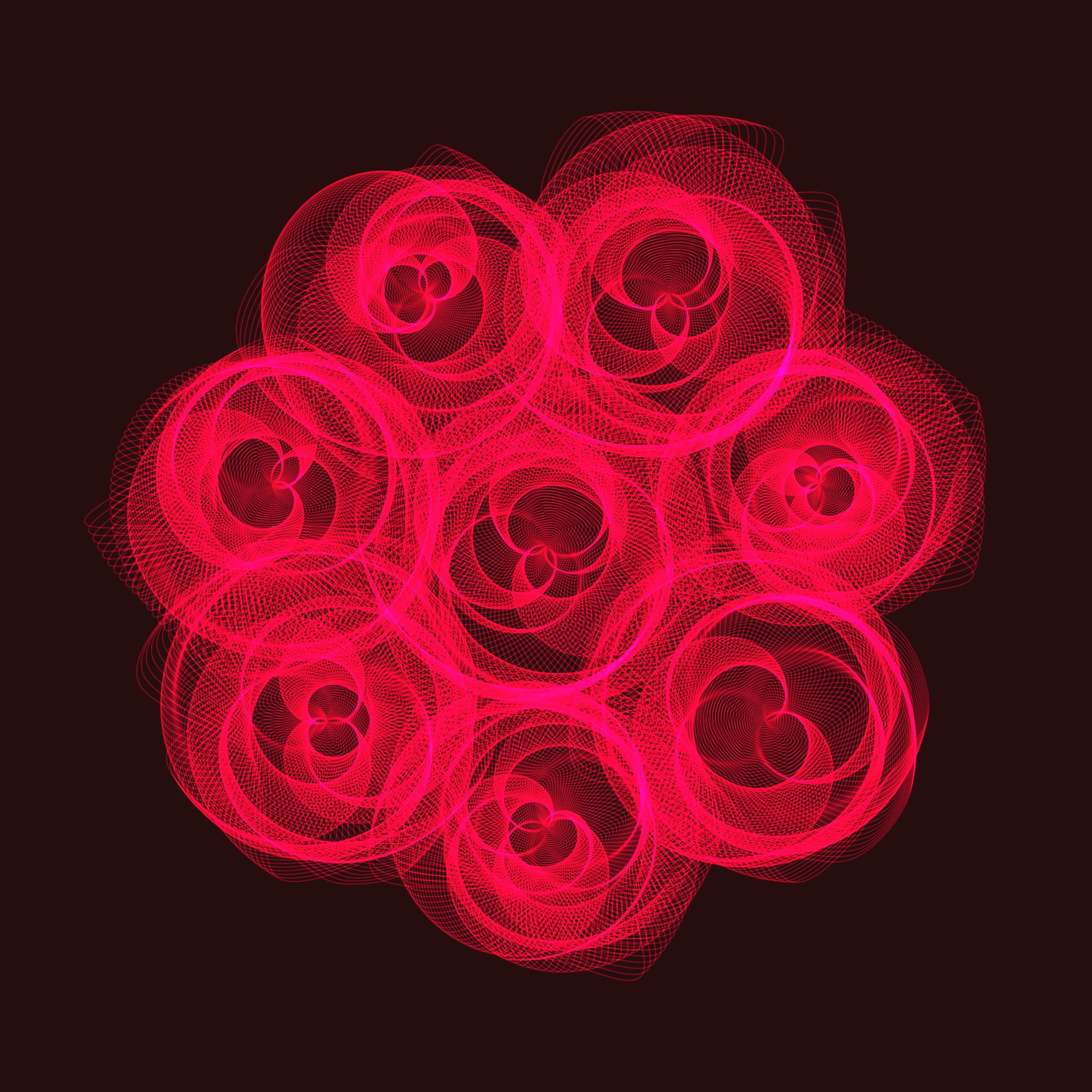 Art Blocks - Art Blocks v2 - Flowers #1677 - NFT # 116001677