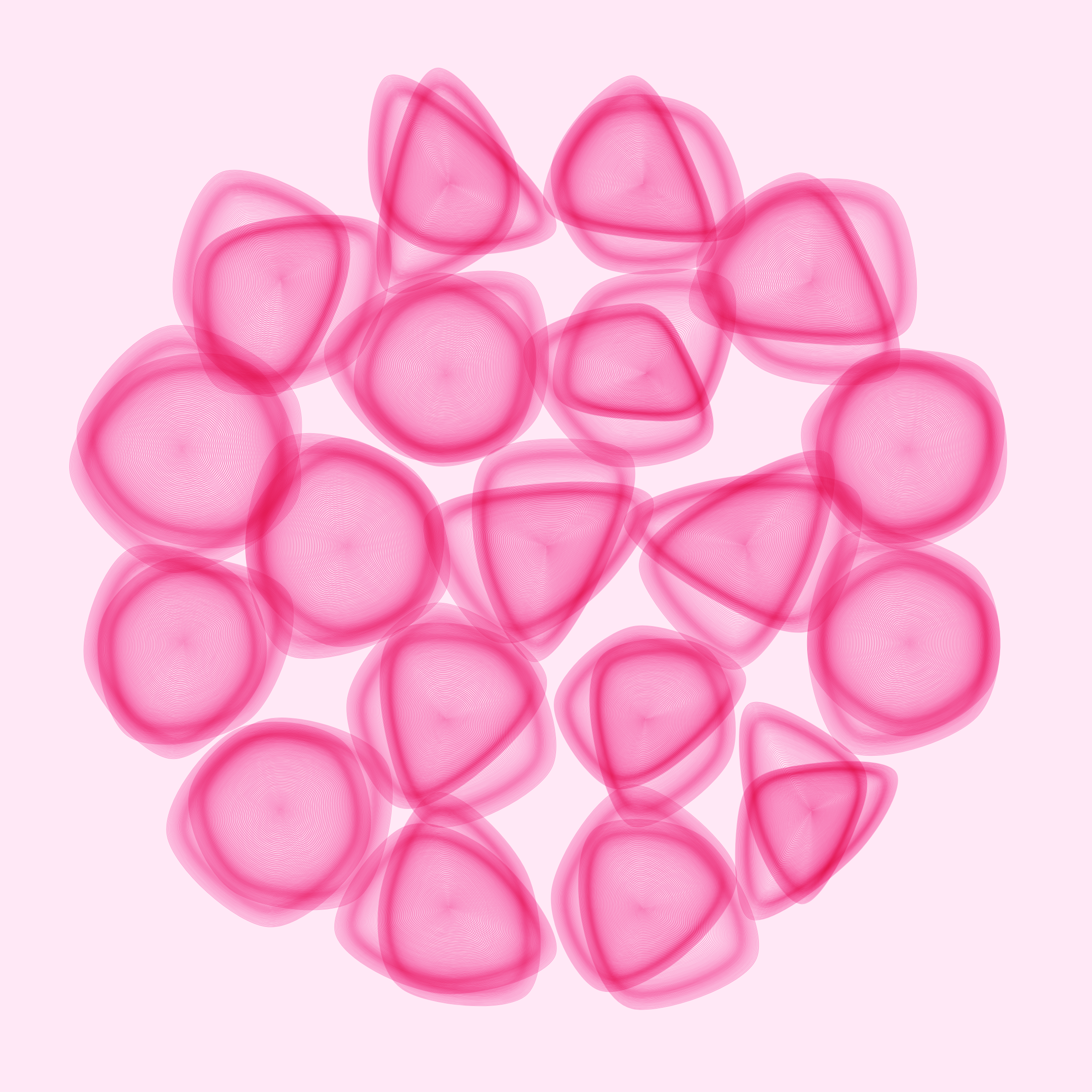 Art Blocks - Art Blocks v2 - Flowers #1682 - NFT # 116001682