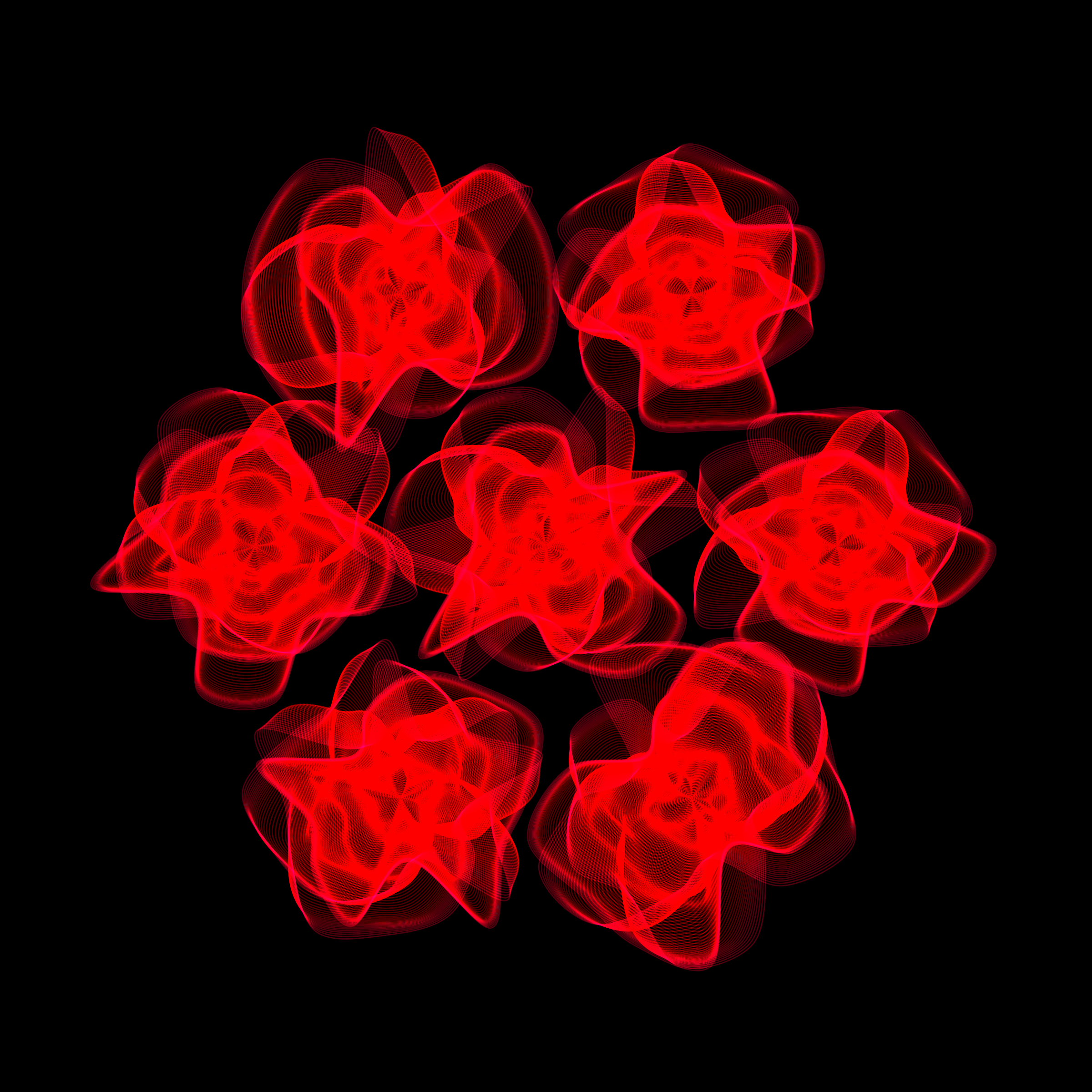 Art Blocks - Art Blocks v2 - Flowers #1685 - NFT # 116001685