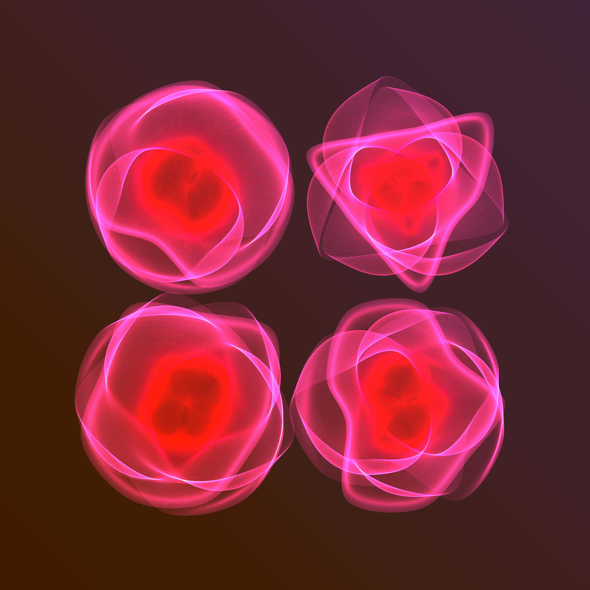 Art Blocks - Art Blocks v2 - Flowers #1689 - NFT # 116001689