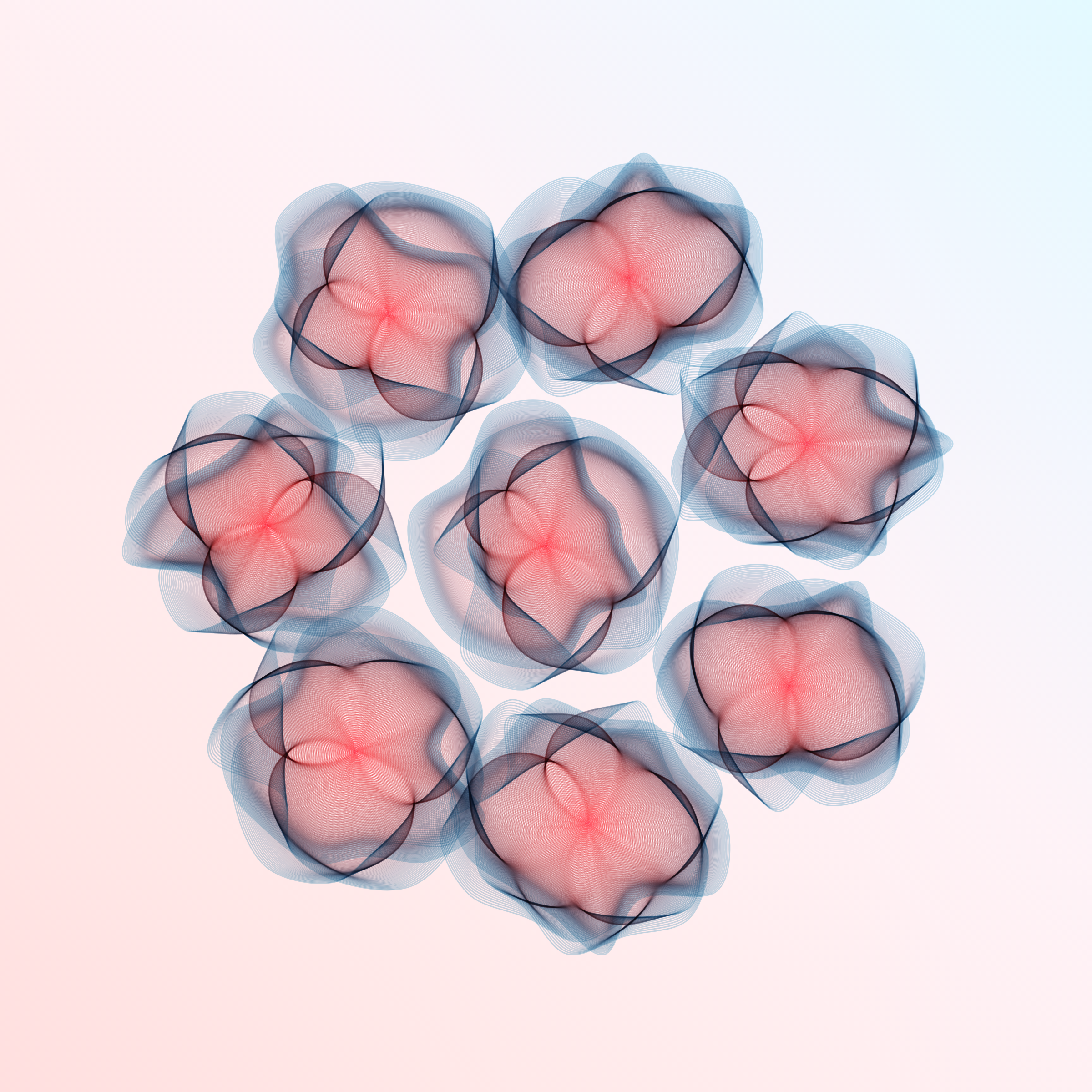 Art Blocks - Art Blocks v2 - Flowers #1690 - NFT # 116001690