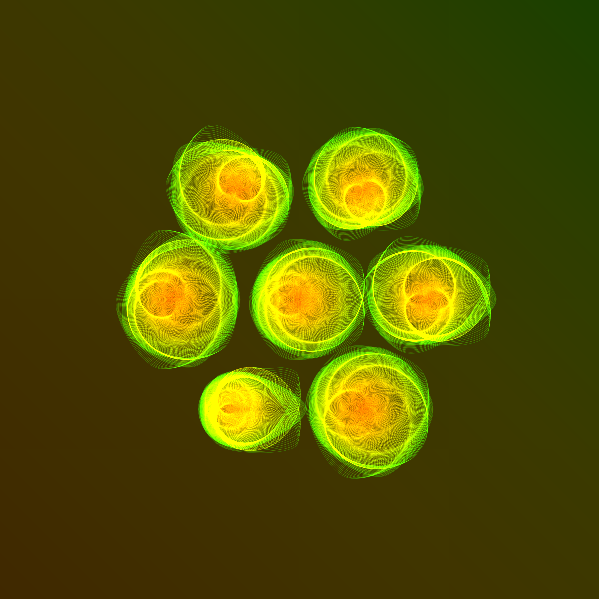 Art Blocks - Art Blocks v2 - Flowers #1693 - NFT # 116001693