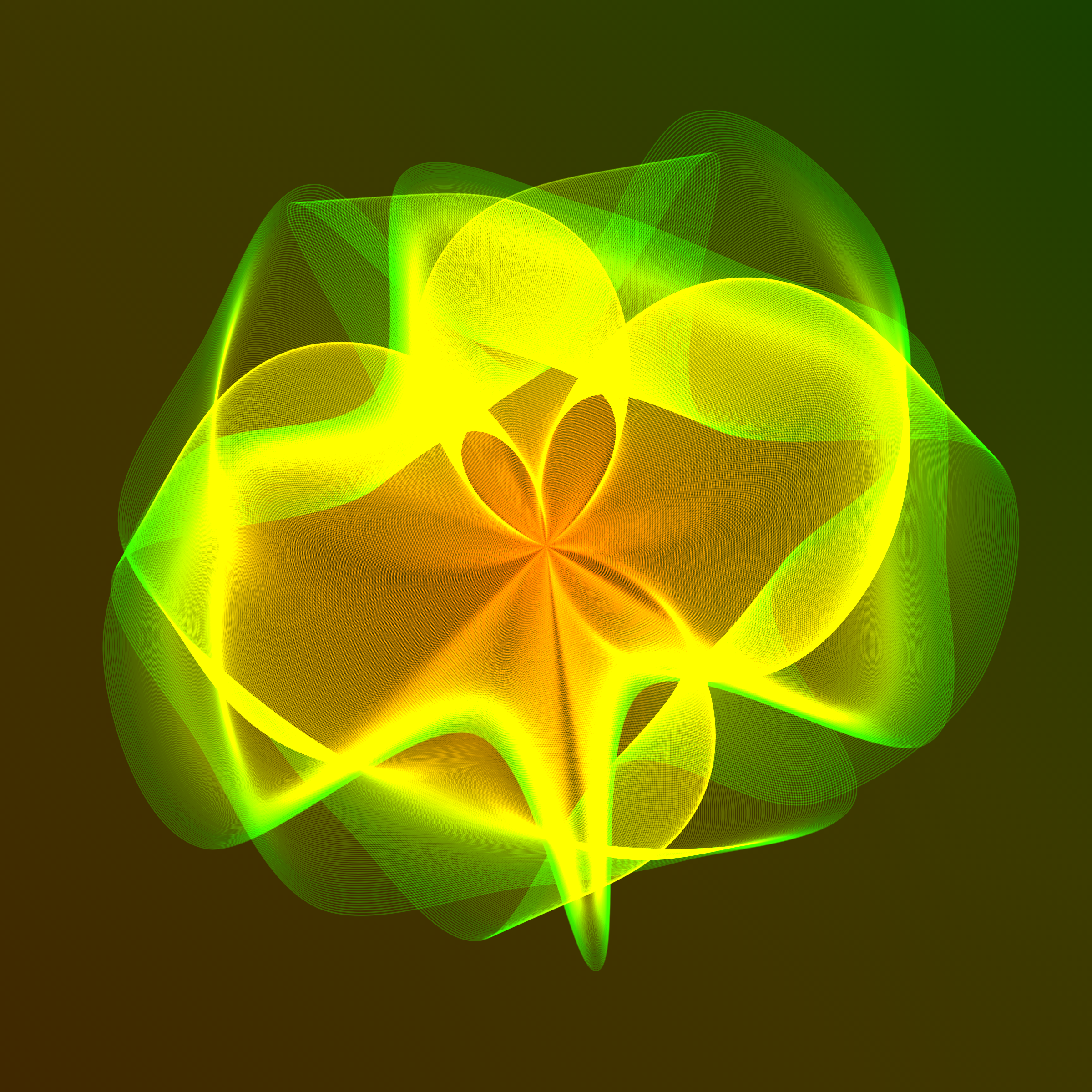 Art Blocks - Art Blocks v2 - Flowers #1695 - NFT # 116001695