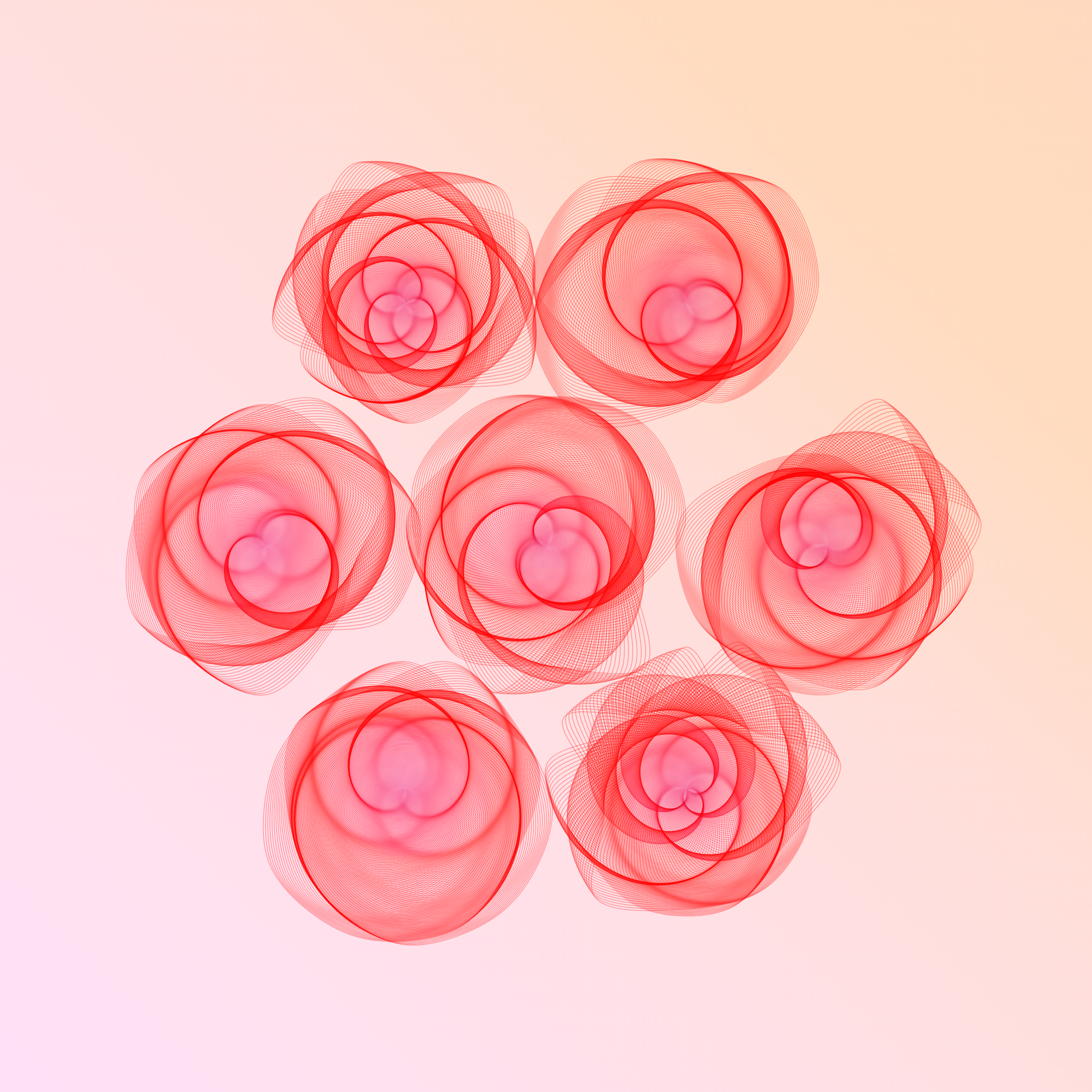 Art Blocks - Art Blocks v2 - Flowers #1698 - NFT # 116001698